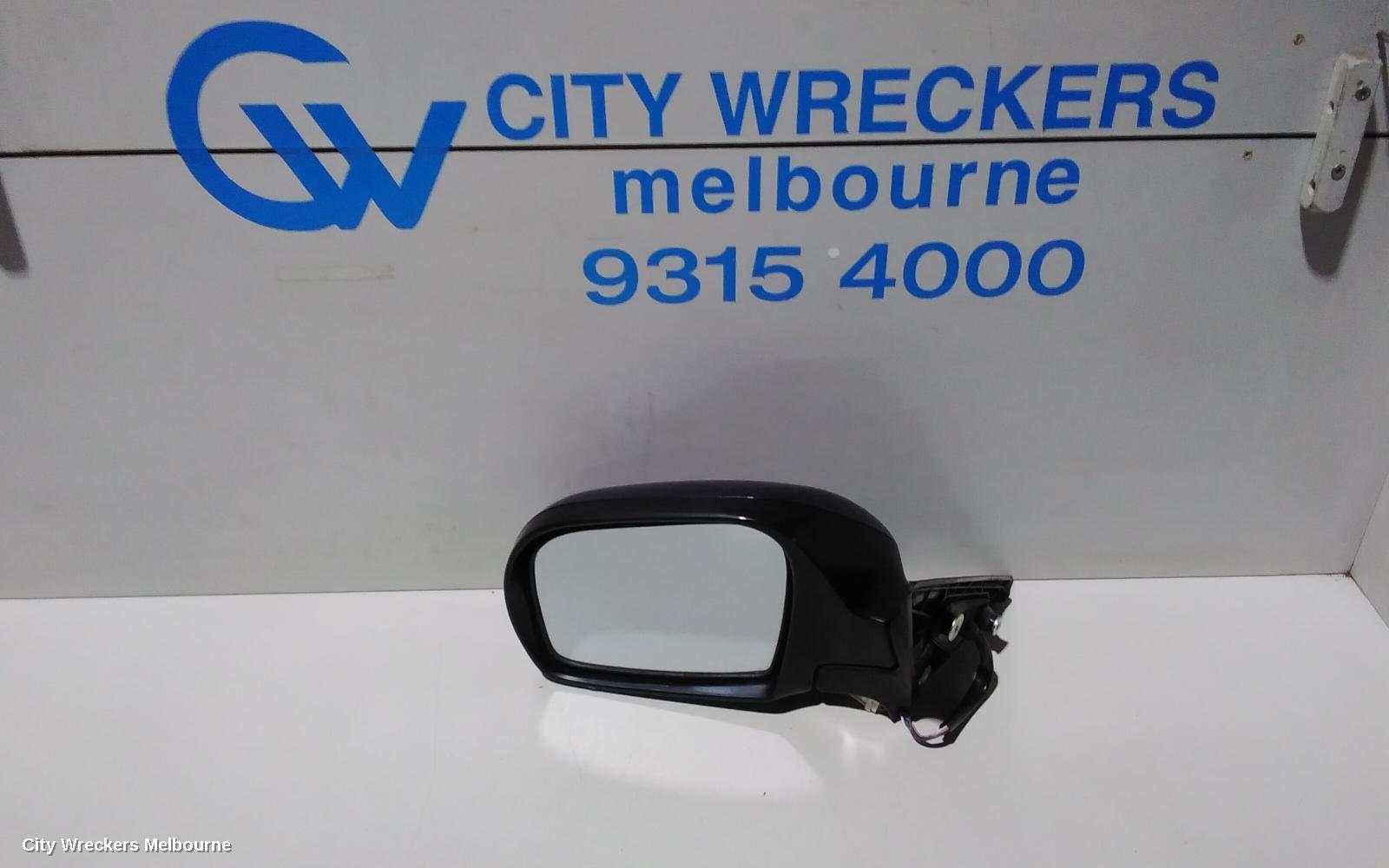 SUBARU LIBERTY LEFT DOOR MIRROR, 4TH GEN, 5 WIRE TYPE, 07/2006 - 08/2009