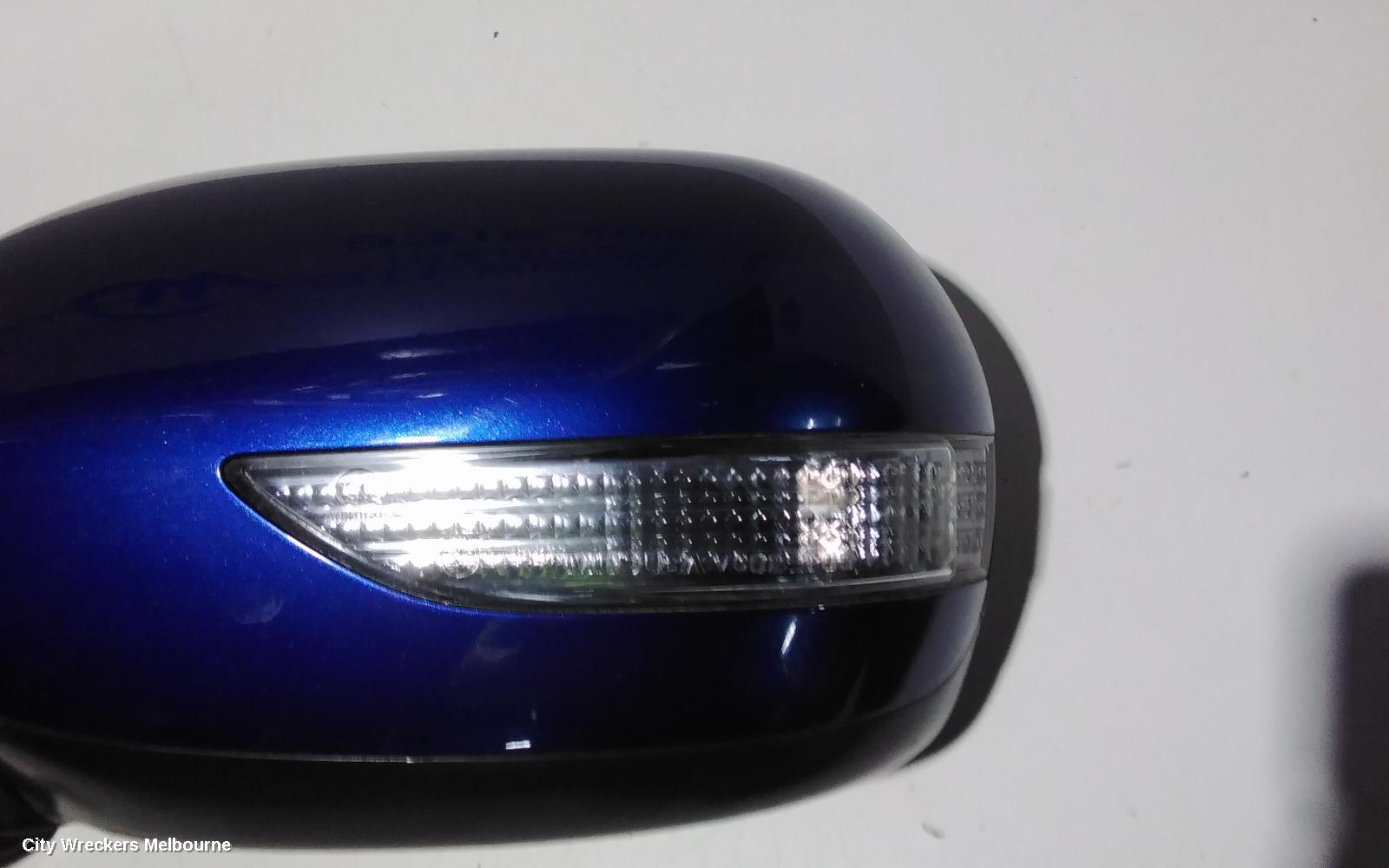 SUBARU LIBERTY LEFT DOOR MIRROR, 4TH GEN, 5 WIRE TYPE, 07/2006 - 08/2009