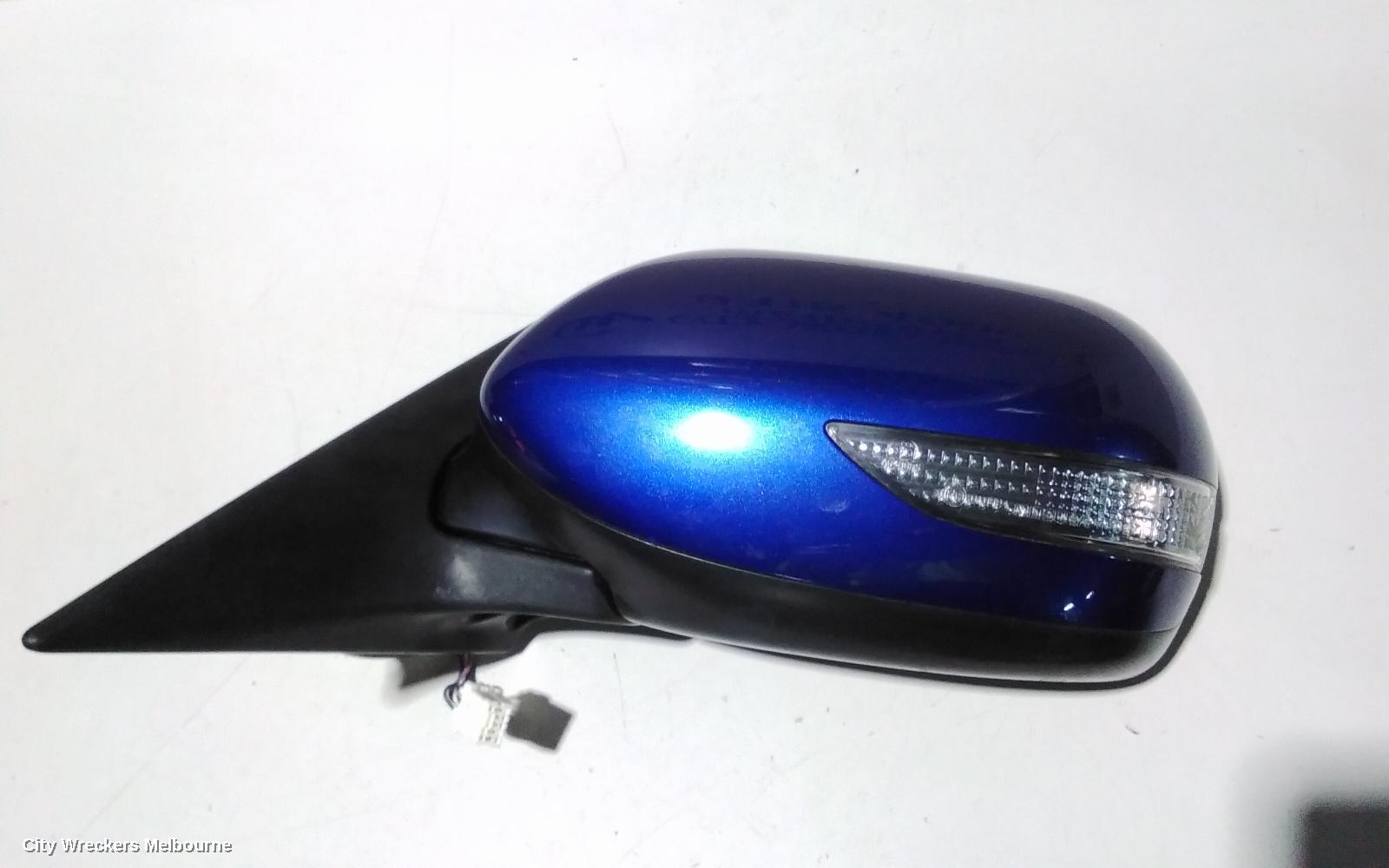 SUBARU LIBERTY LEFT DOOR MIRROR, 4TH GEN, 5 WIRE TYPE, 07/2006 - 08/2009