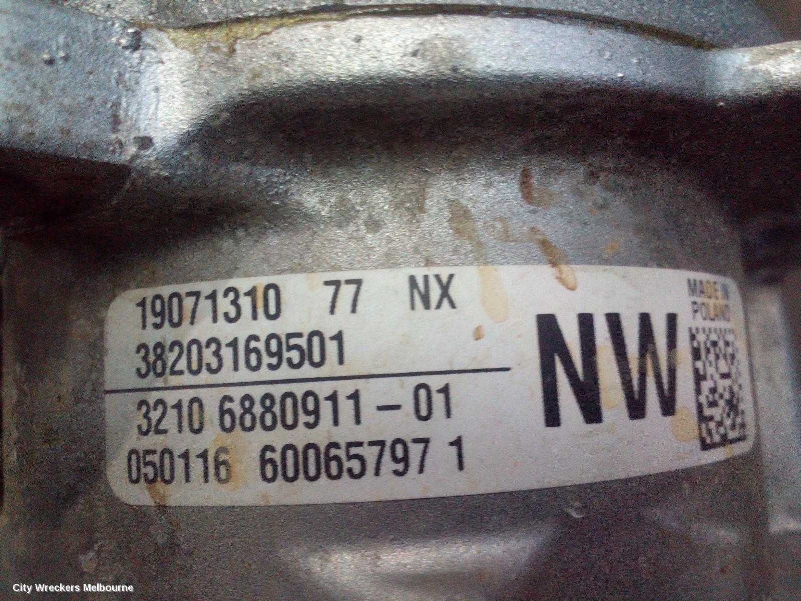 BMW X1 STEERING BOX/RACK, F48, W/ VARIABLE STEERING TYPE, 08/2015 - 06/2022