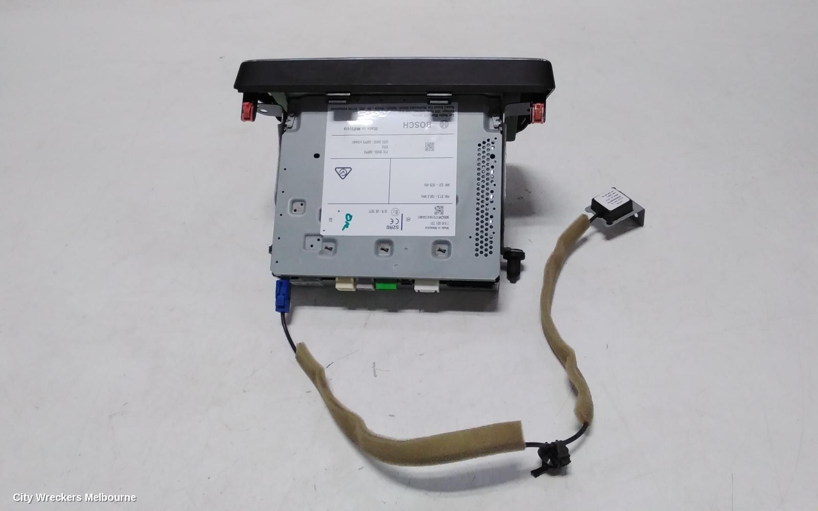 SUZUKI BALENO RADIO/CD/DVD/SAT/TV, DISPLAY UNIT, 7IN TOUCHSCREEN, EW, 04/2016 ONWARDS