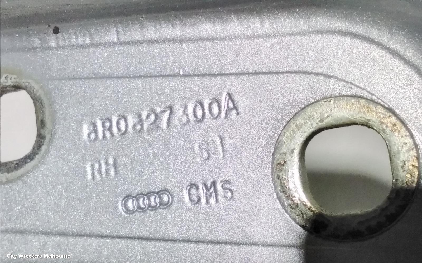 AUDI Q5 TAILGATE REGULATOR, RH SIDE, 8R, 03/2008 - 01/2017