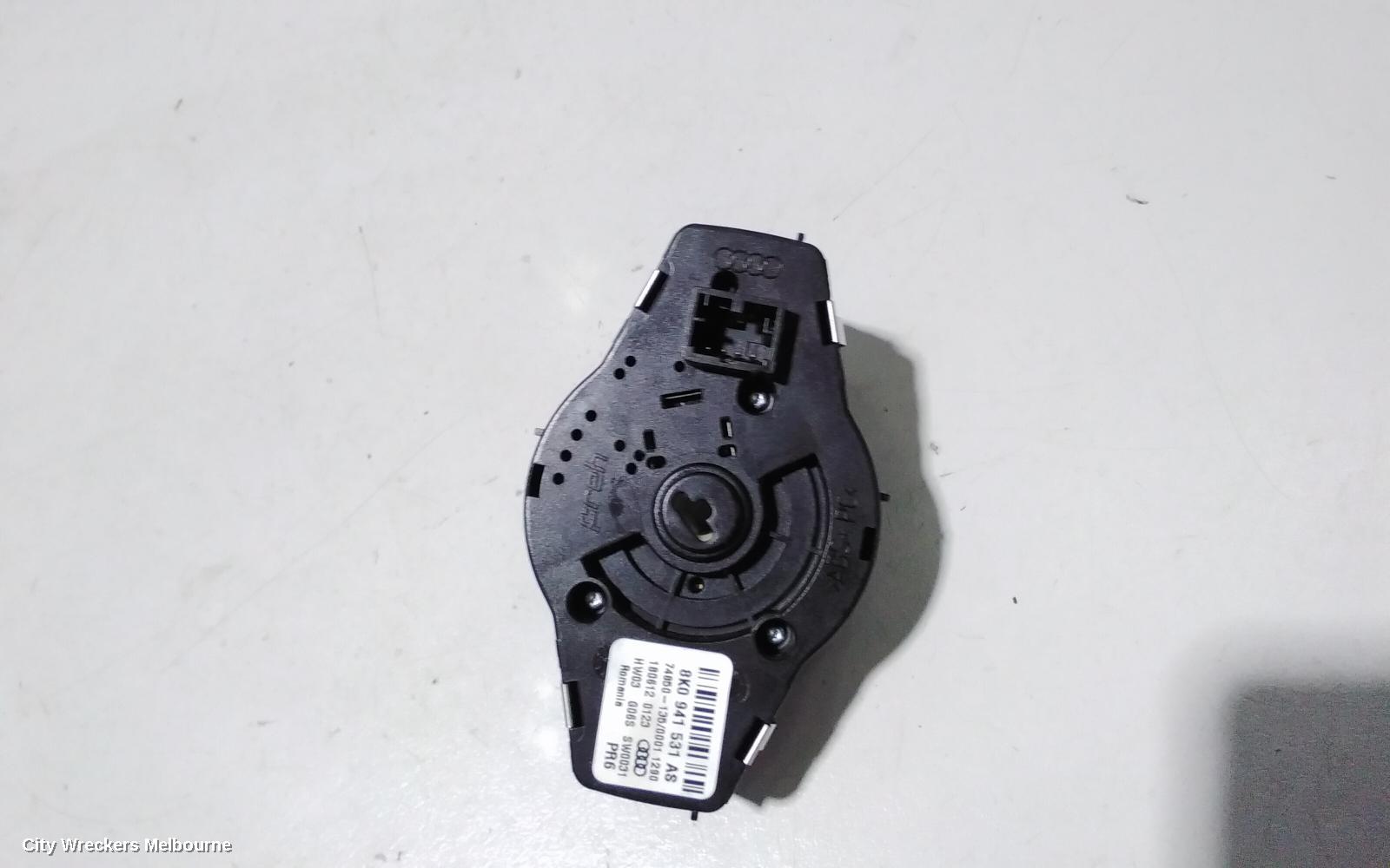 AUDI Q5 COMBINATION SWITCH, HEADLAMP SWITCH, 8R, 03/2009 - 01/2017