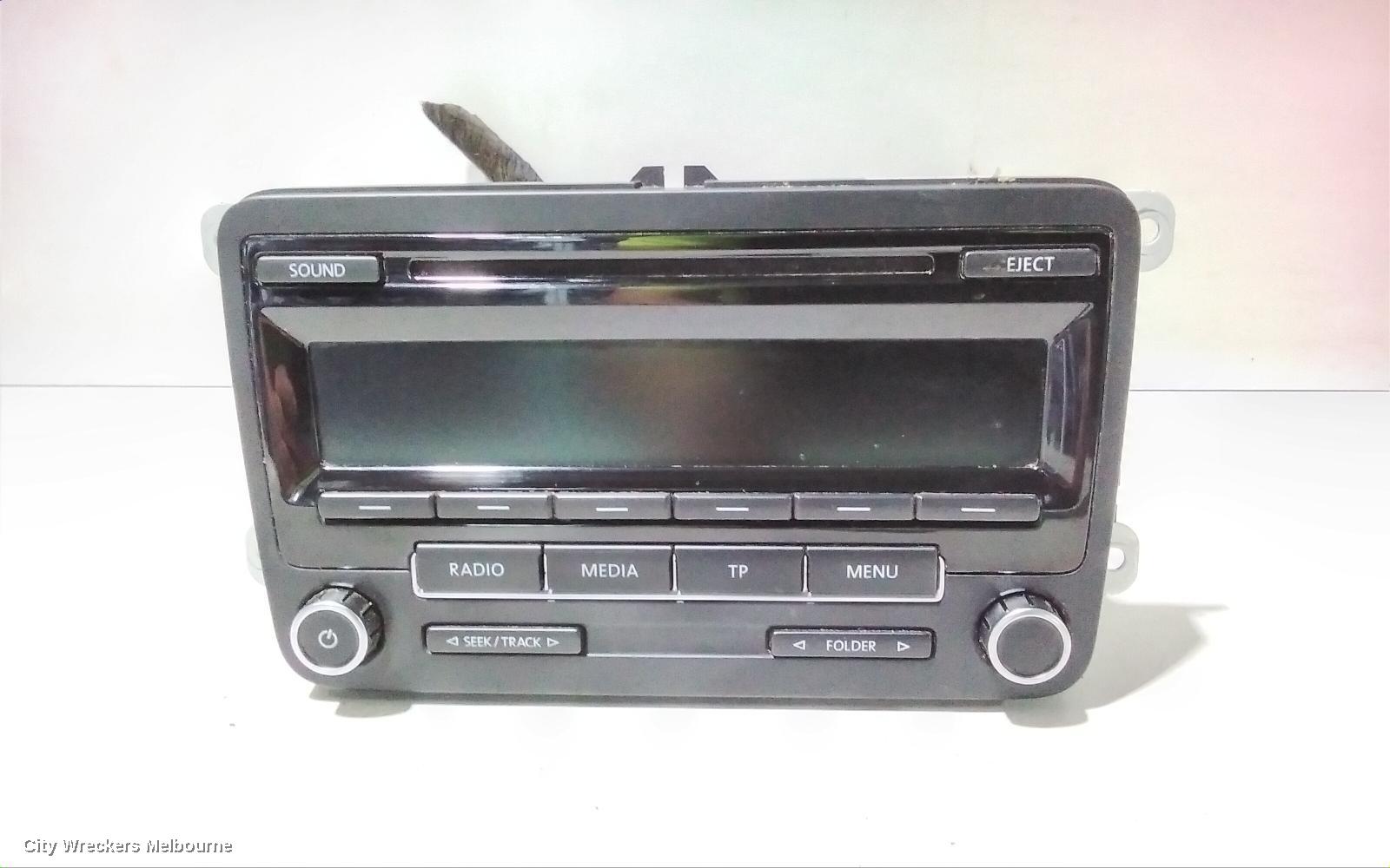 VOLKSWAGEN POLO RADIO/CD/DVD/SAT/TV, SINGLE DISC CD PLAYER (RCD310), 6R, 05/2010 - 09/2017