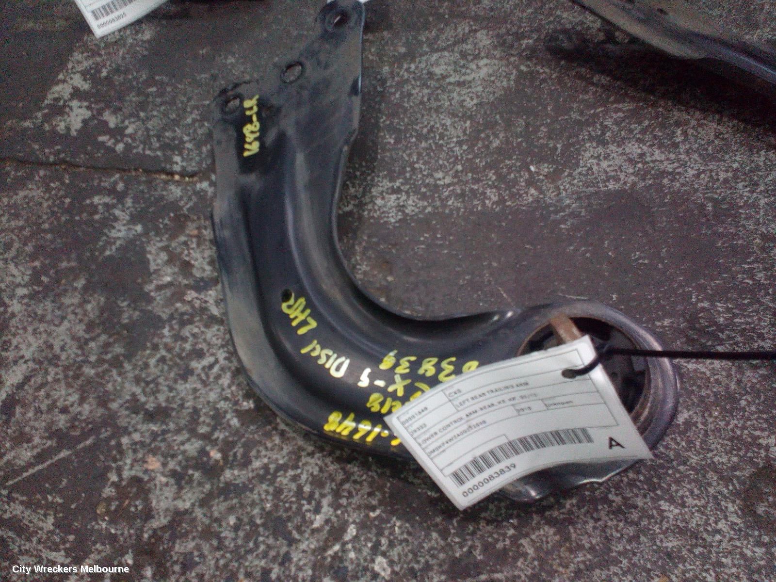 MAZDA CX5 LEFT REAR TRAILING ARM, LOWER CONTROL ARM-REAR, KE-KF, 02/2012 ONWARDS