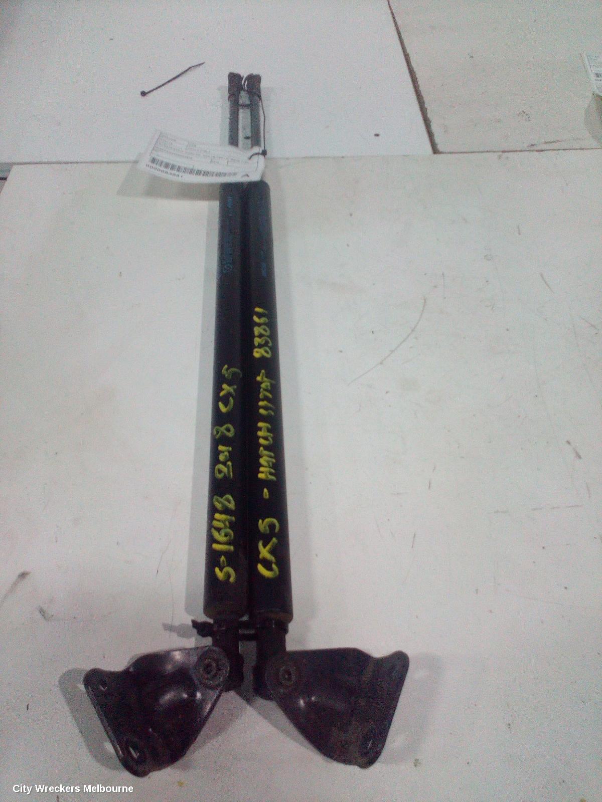 MAZDA CX5 HATCH STRUT, TAILGATE STRUT (PAIR), KF, NON POWER LIFTGATE TYPE, 02/2017 ONWARDS