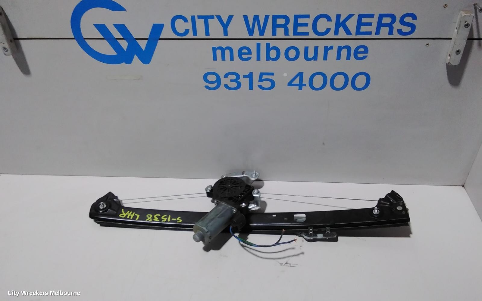 BMW X5 LEFT REAR WND REG/MOTOR, E53, POWER, 11/2000 - 08/2006