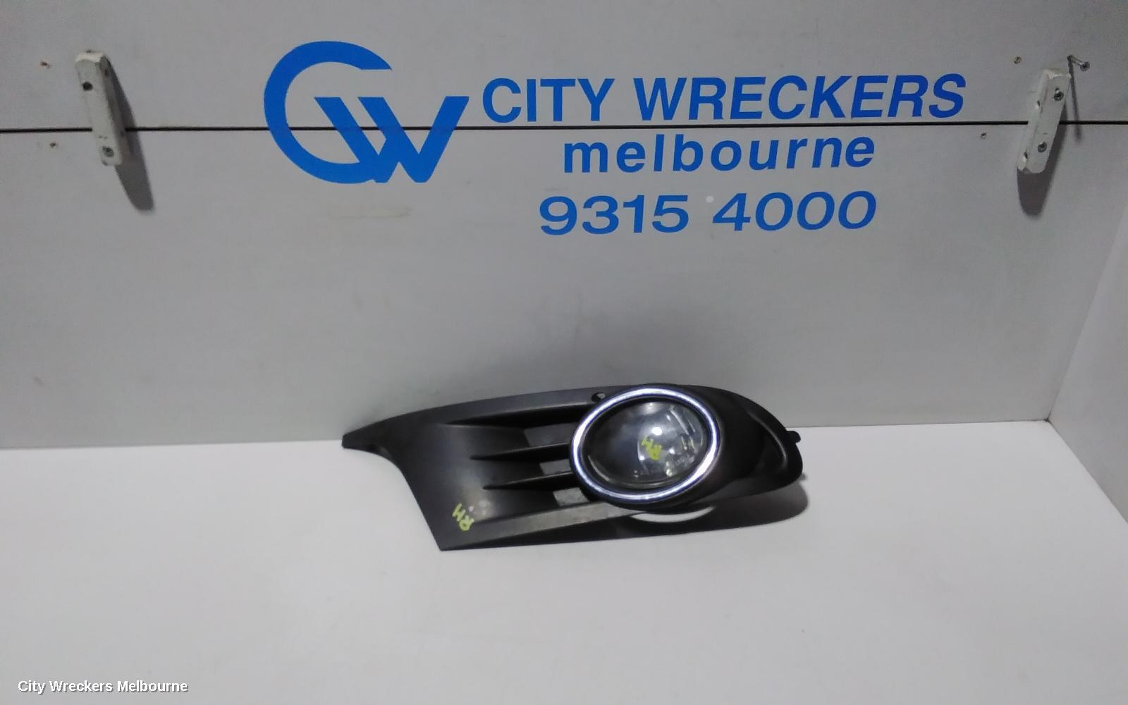VOLKSWAGEN GOLF RIGHT INDICATOR/FOG/SIDE, BUMPER FOGLAMP, GEN 6, STANDARD TYPE, 12/2008 - 03/2013