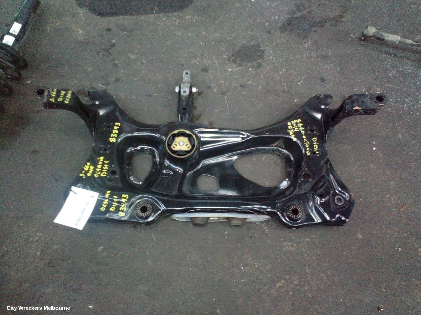SKODA OCTAVIA FRT XMEMBER/CRADLE, NE, CROSSMEMBER, 11/2013 - 09/2020
