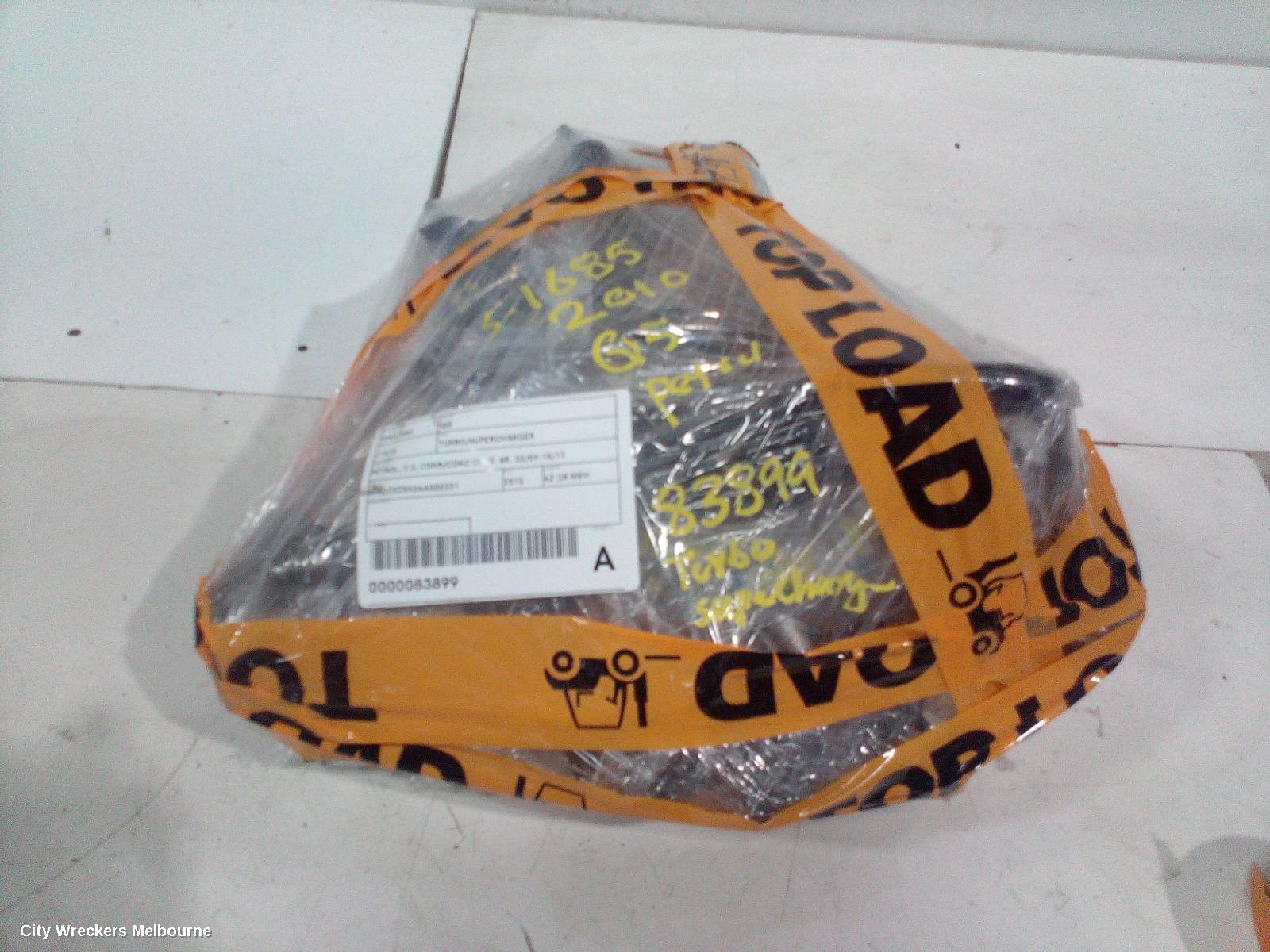 AUDI Q5 TURBO SUPERCHARGER, PETROL, 2.0, CDNB/CDNC CODE, 8R, 03/2009 - 10/2012