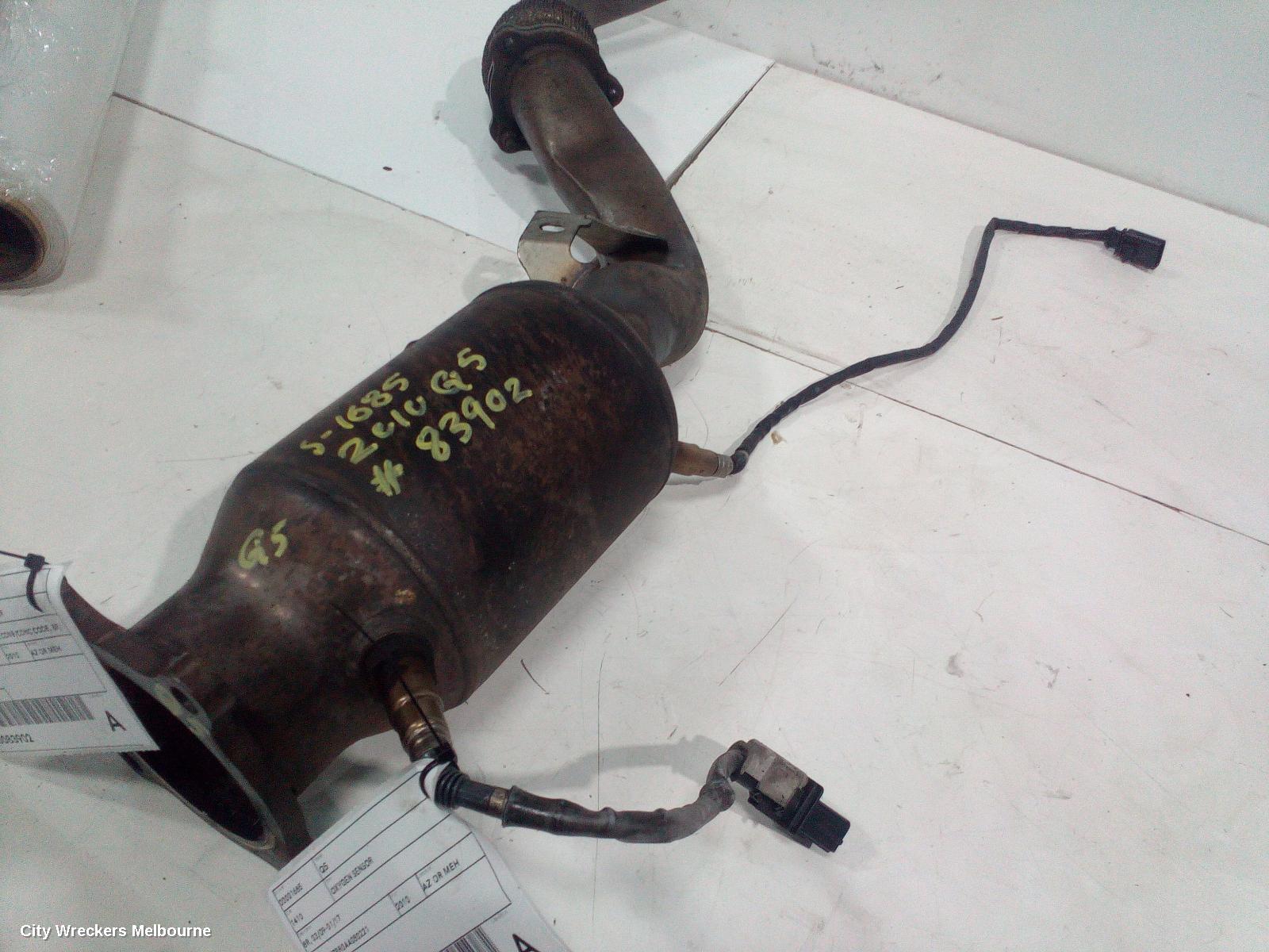 AUDI Q5 CATALYTIC CONVERTER, UNDER CAR-CAT TYPE, 2.0, PETROL, CDNB/CDNC CODE, 8R, 03/2009 - 10/2012