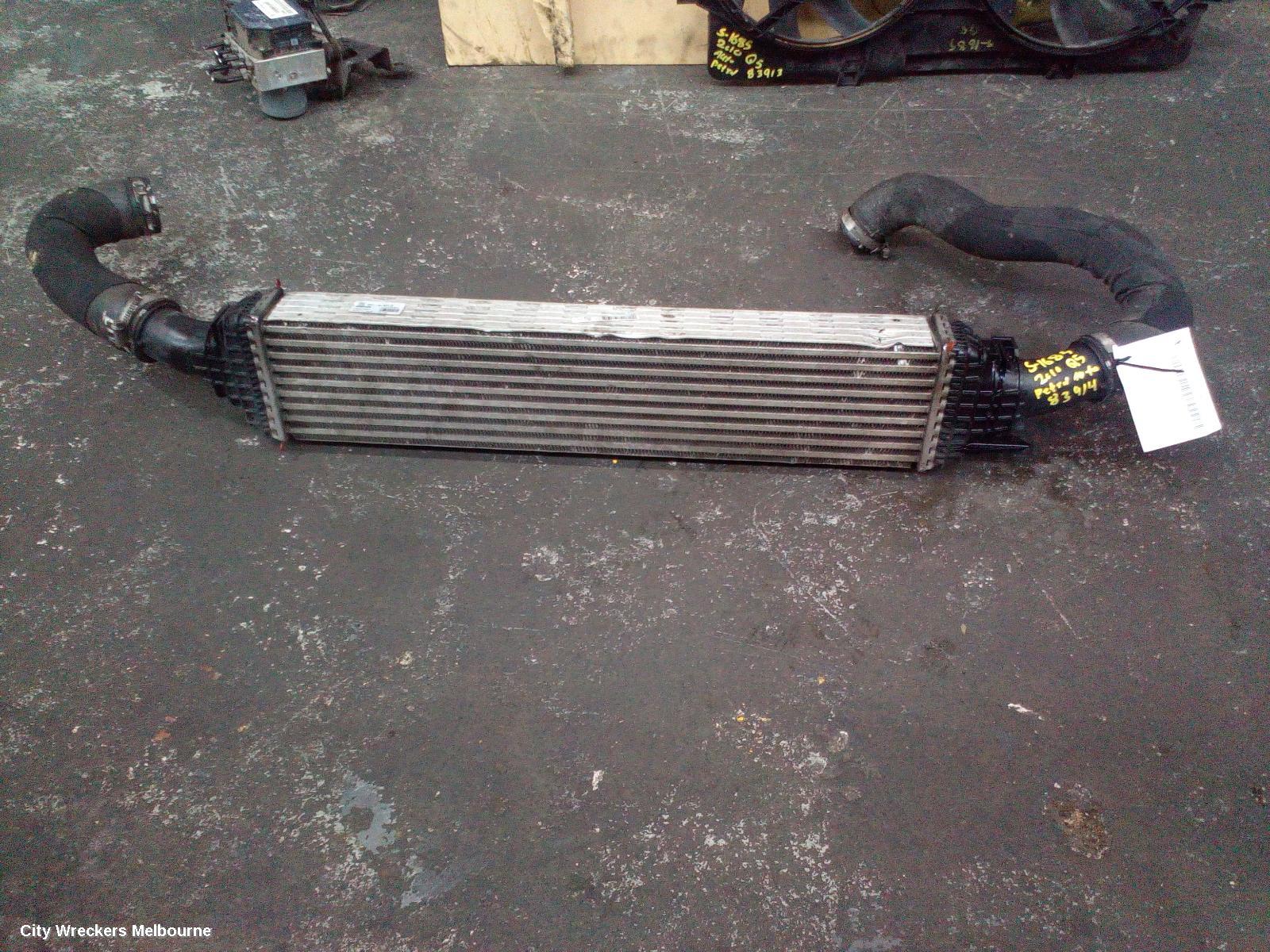 AUDI Q5 INTERCOOLER, PETROL, 2.0, CDNB/CDNC/CNCD/CNCE CODE, 8R, 03/2009 - 01/2017