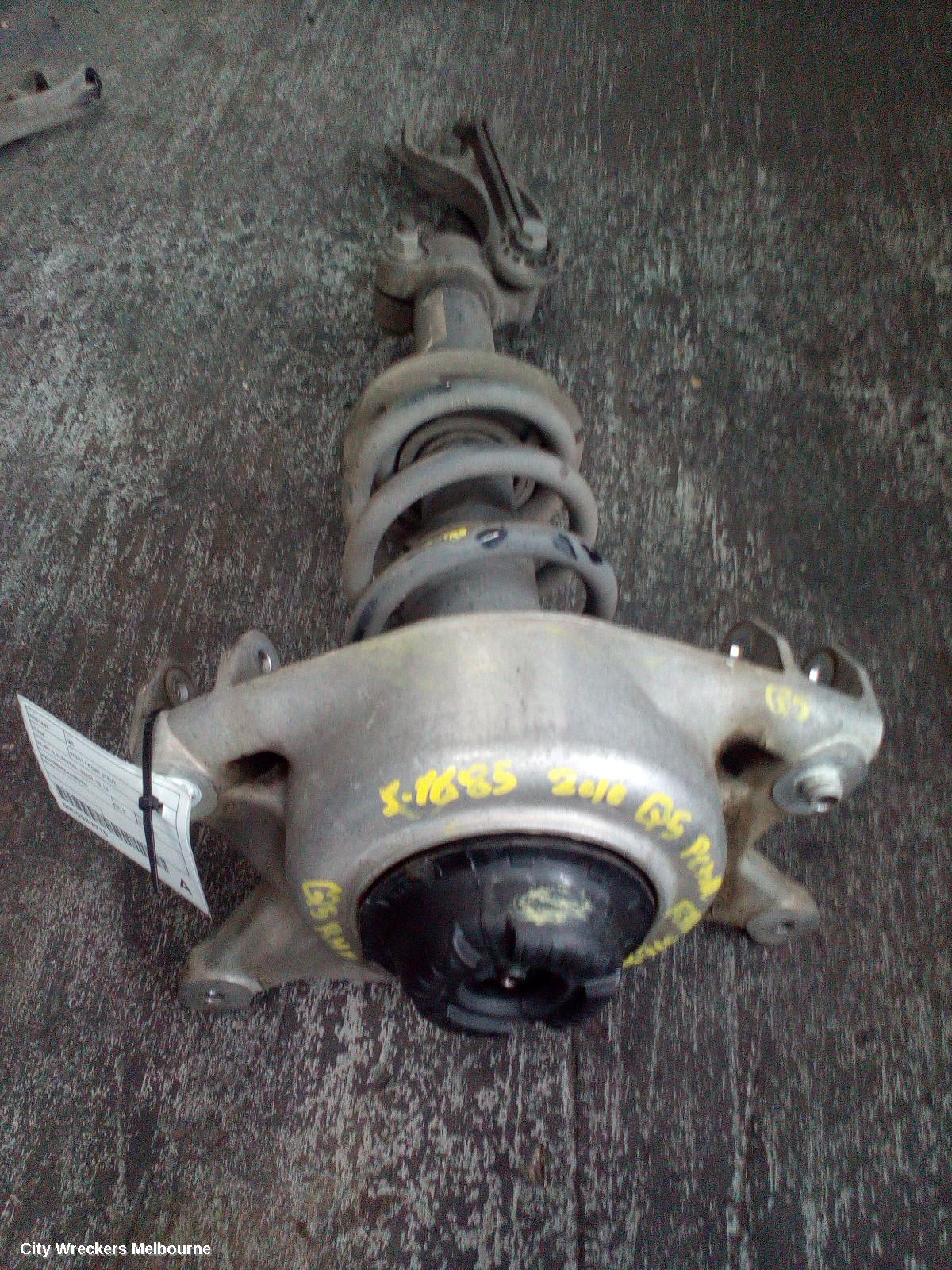 AUDI Q5 RIGHT FRONT STRUT, Q5, 8R, 2.0, PETROL, 03/2009 - 10/2012