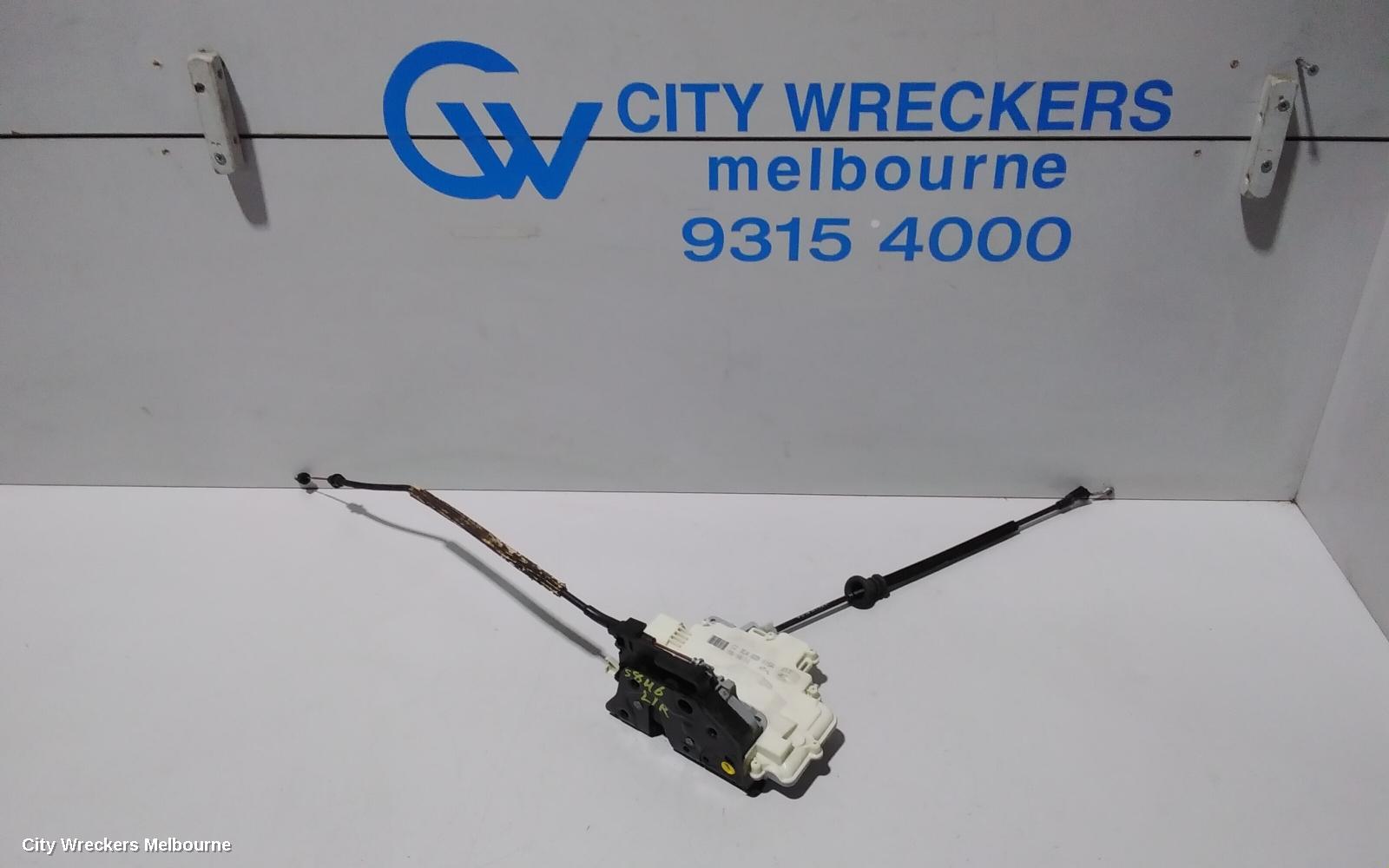 VOLKSWAGEN PASSAT DOOR/BOOT/GATE LOCK, LEFT REAR DOOR LOCK, 3C/MK6 B7, SEDAN/WAGON, P/N 3C4839015B, 04/2011 - 05/2015