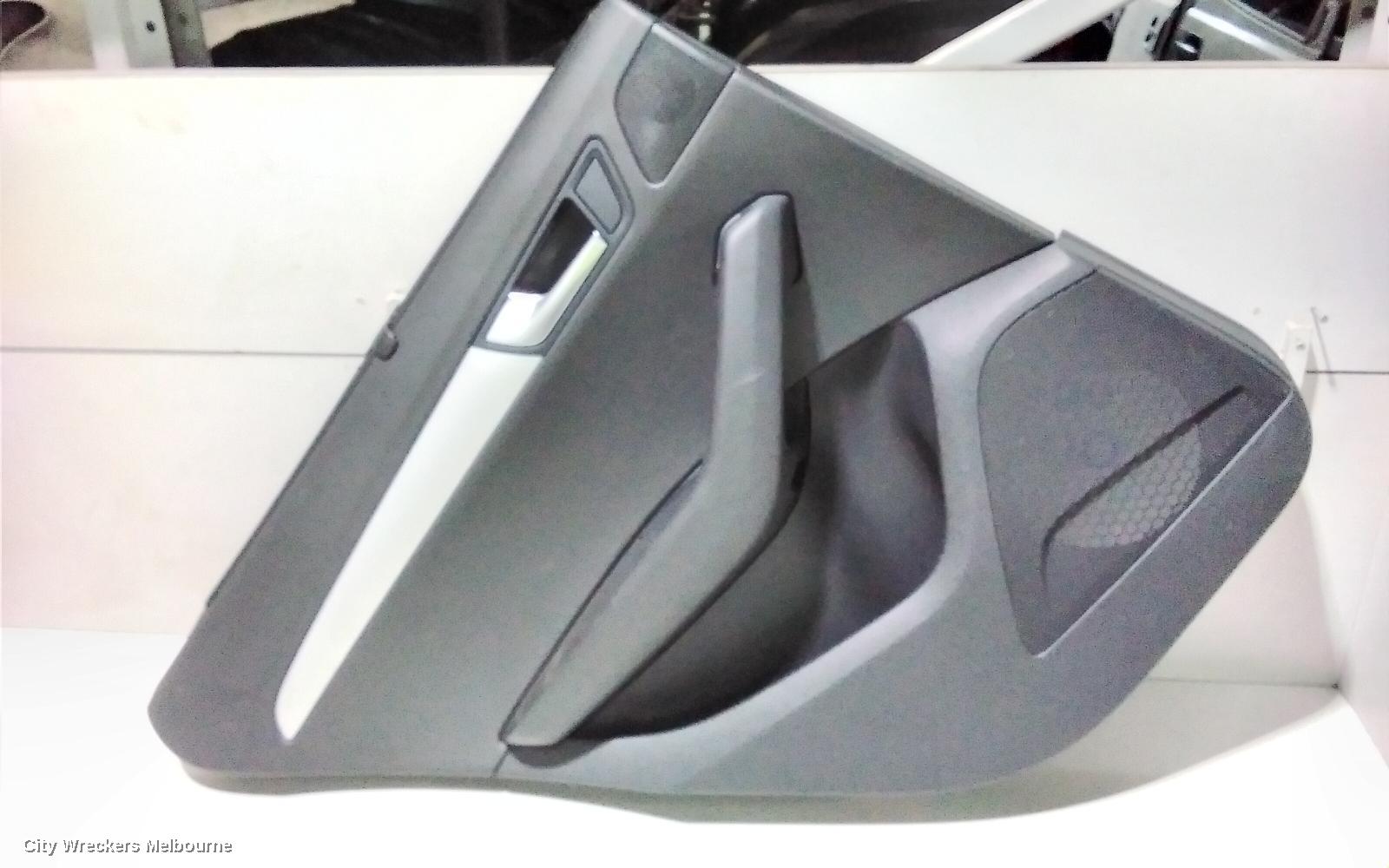 AUDI Q5 DOOR TRIM, LH REAR, LEATHER, GREY, 8R, 03/2009 - 01/2017