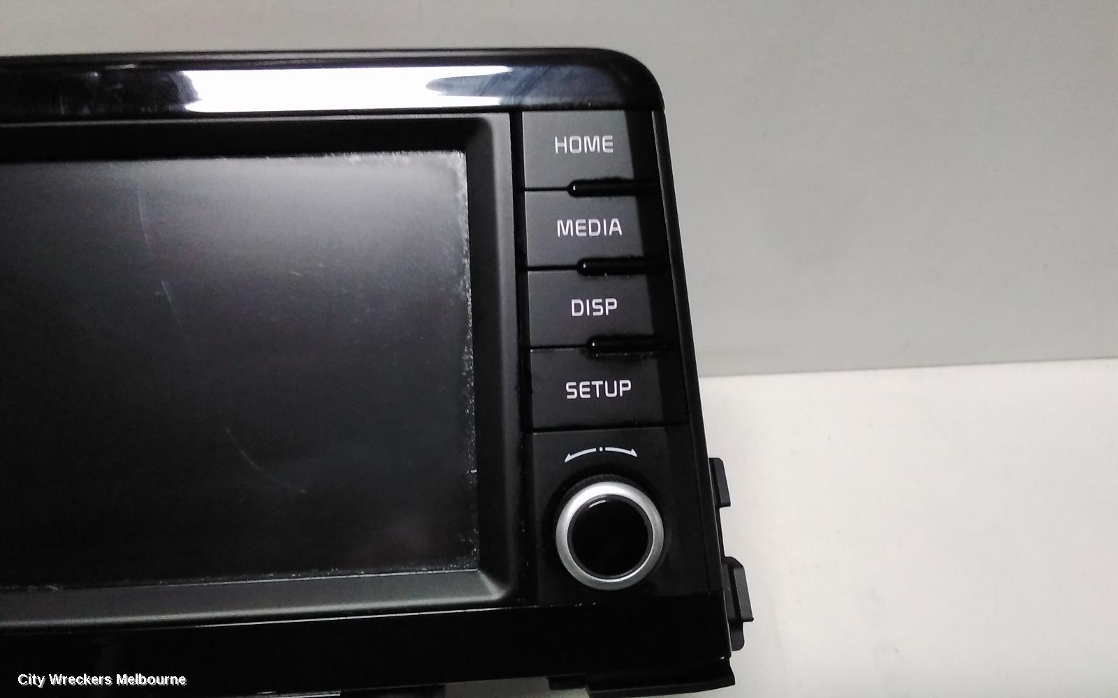 KIA PICANTO RADIO/CD/DVD/SAT/TV, HEAD UNIT, 7IN, JA, 05/2017 - 07/2020