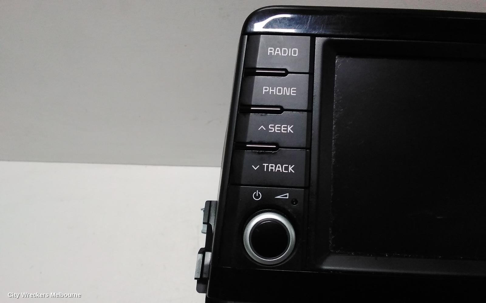 KIA PICANTO RADIO/CD/DVD/SAT/TV, HEAD UNIT, 7IN, JA, 05/2017 - 07/2020