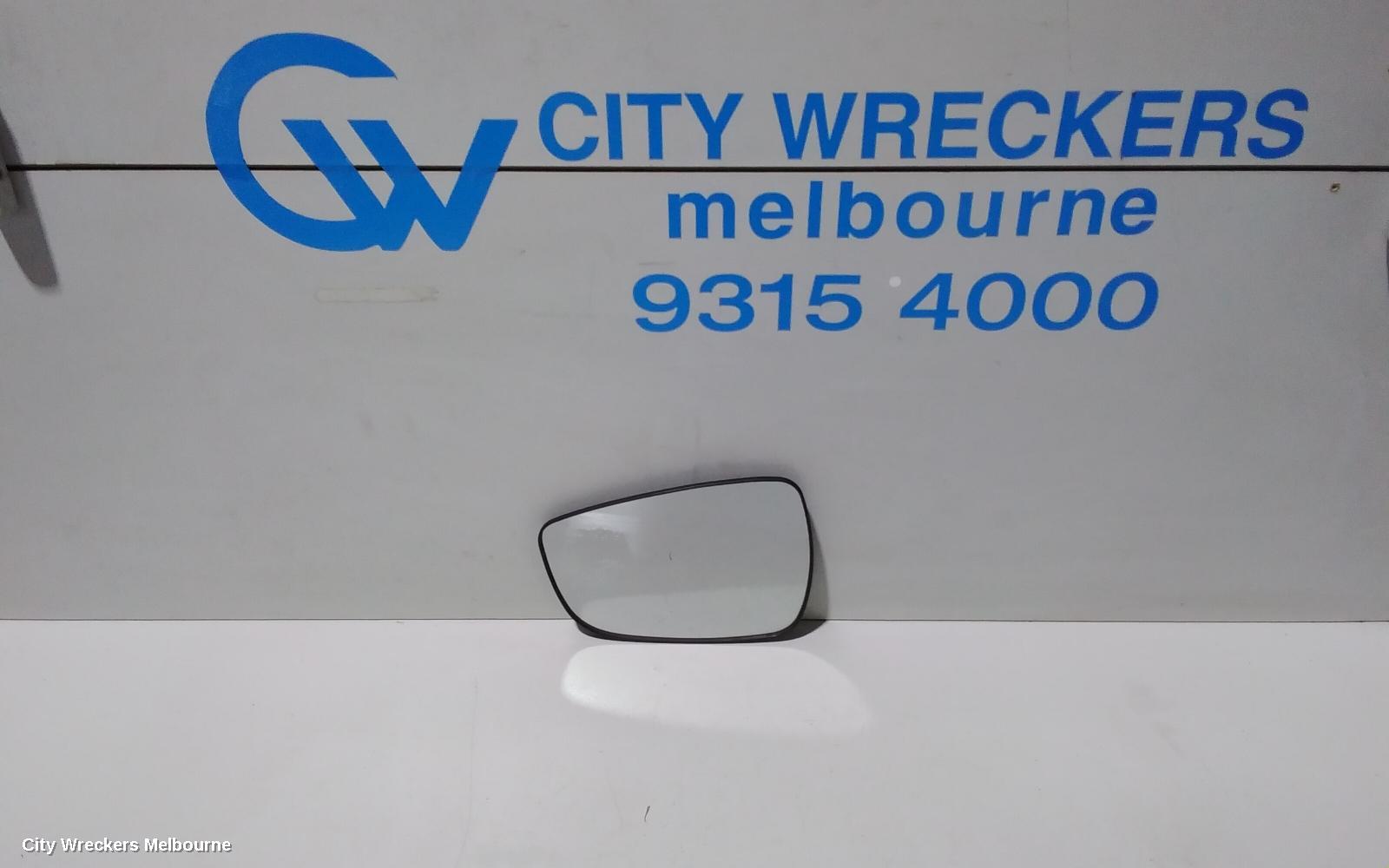 HYUNDAI VELOSTER LEFT DOOR MIRROR, FS, MANUAL FOLDING, NON HEATED TYPE, 12/2011 - 02/2018