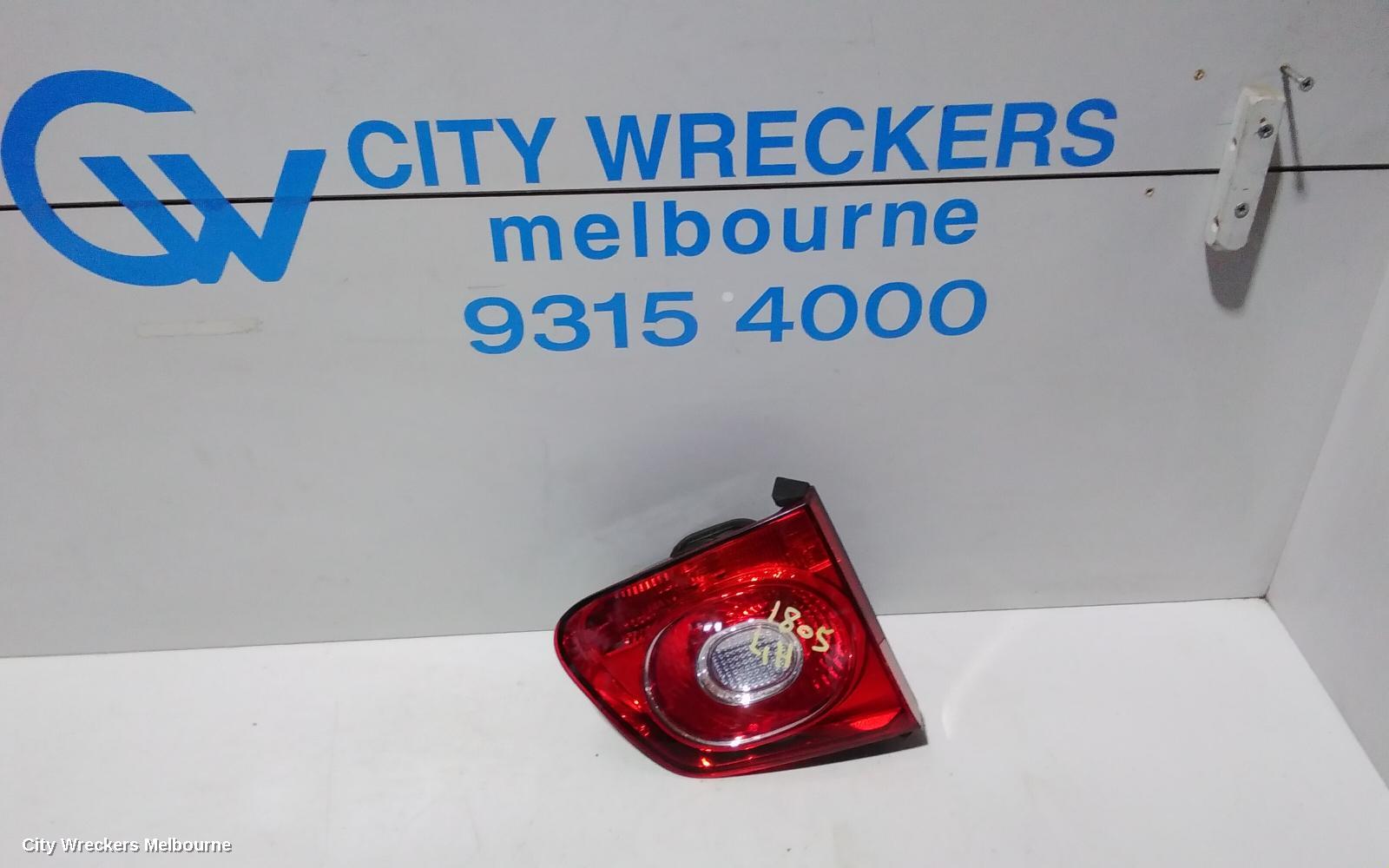 VOLKSWAGEN TIGUAN REAR GARNISH, TAILGATE LAMP (LH SIDE), 5N, 05/2008 - 06/2011