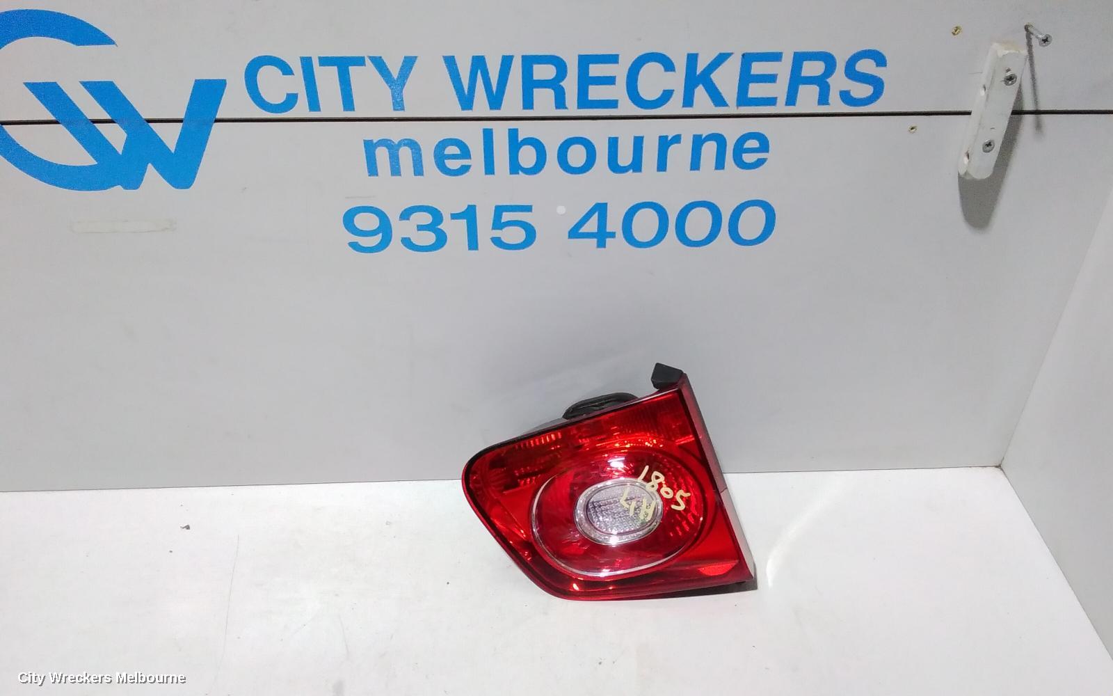 VOLKSWAGEN TIGUAN REAR GARNISH, TAILGATE LAMP (LH SIDE), 5N, 05/2008 - 06/2011