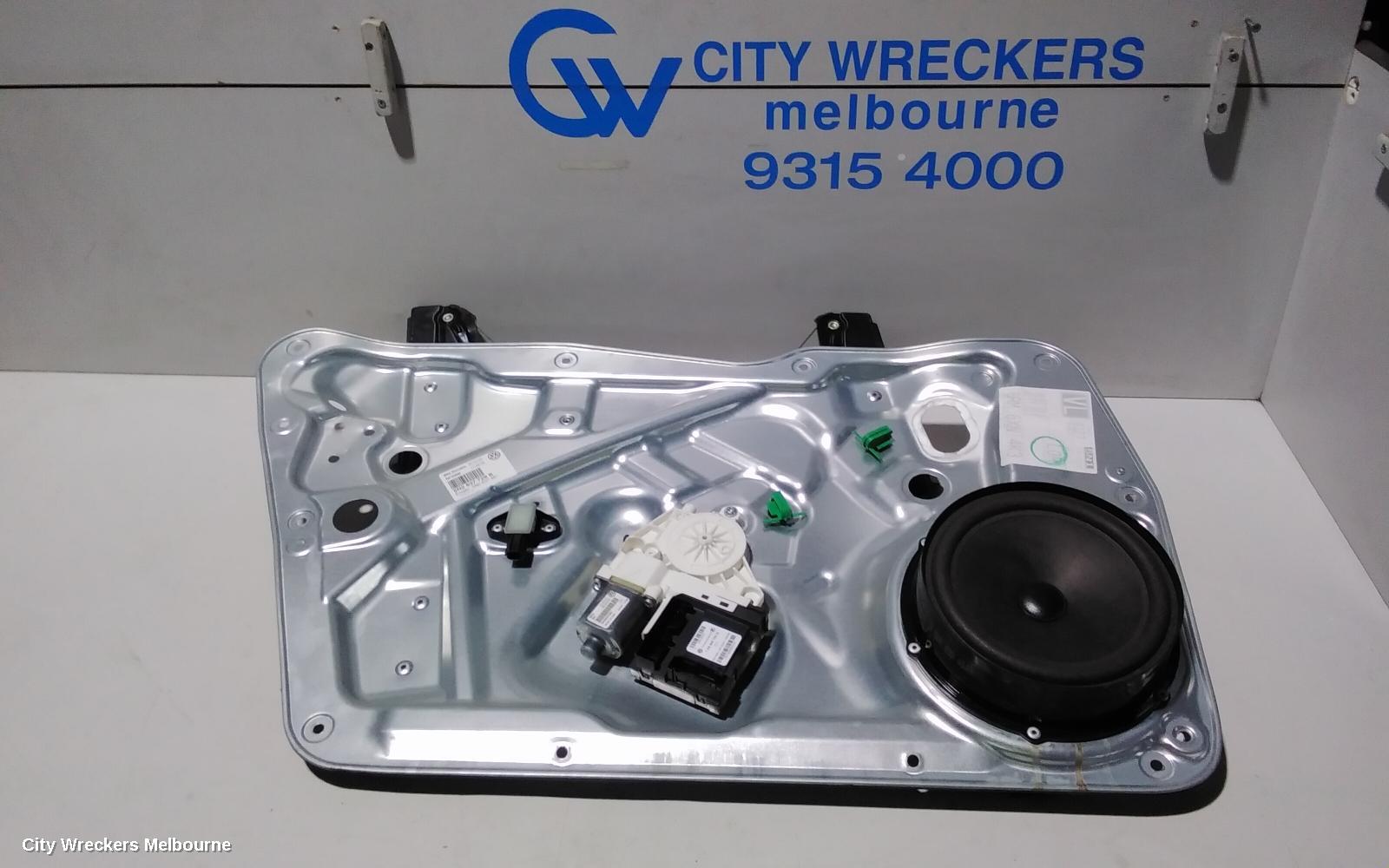 VOLKSWAGEN TIGUAN LEFT FRONT WINDOW REG/MOTOR, 5N, POWER, 05/2008 - 08/2016