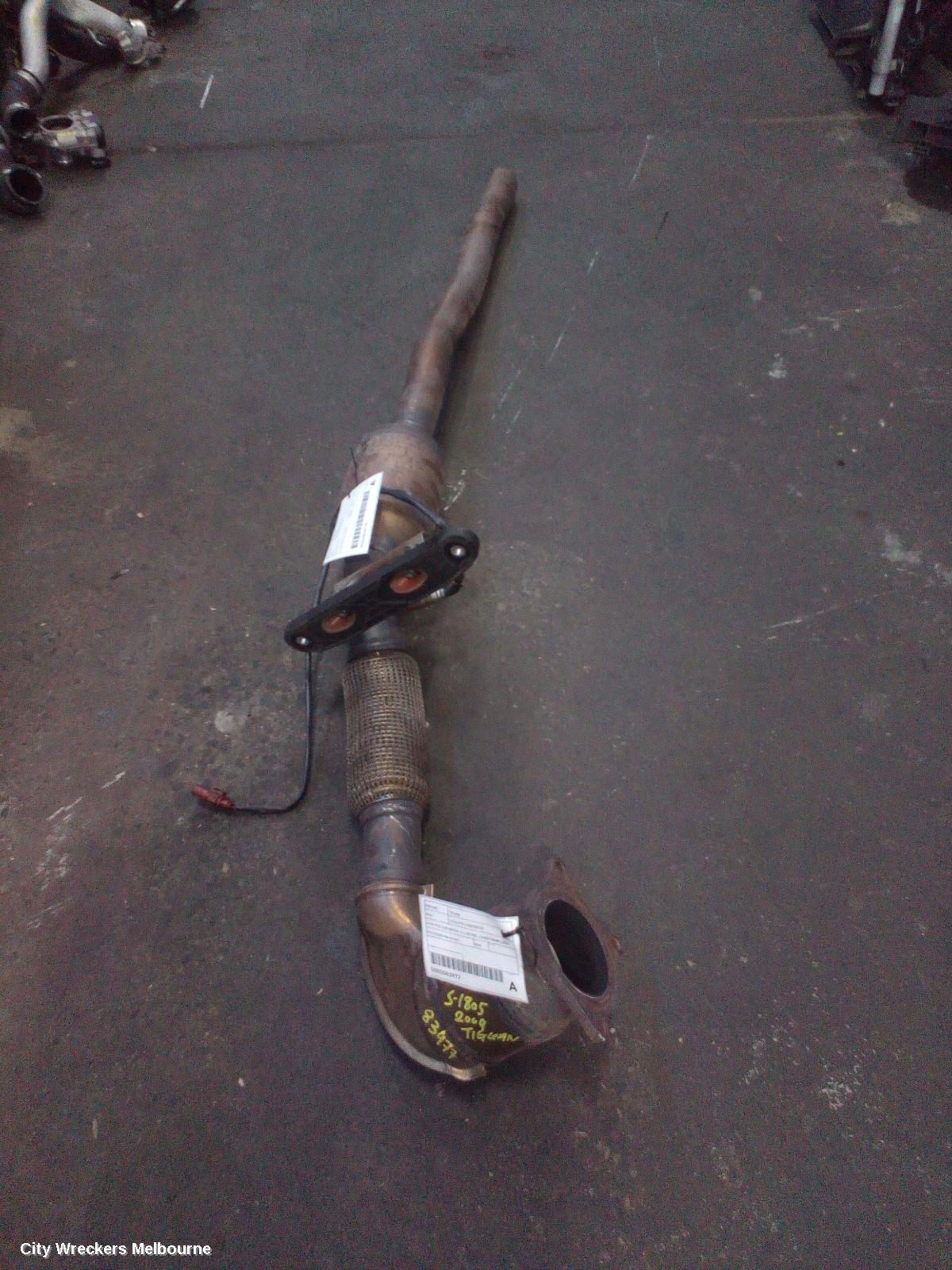 VOLKSWAGEN TIGUAN CATALYTIC CONVERTER, CATALYTIC CONVERTER, 2.0, PETROL, CAWA/CAWB CODE, 5N, 05/2008 - 06/2011