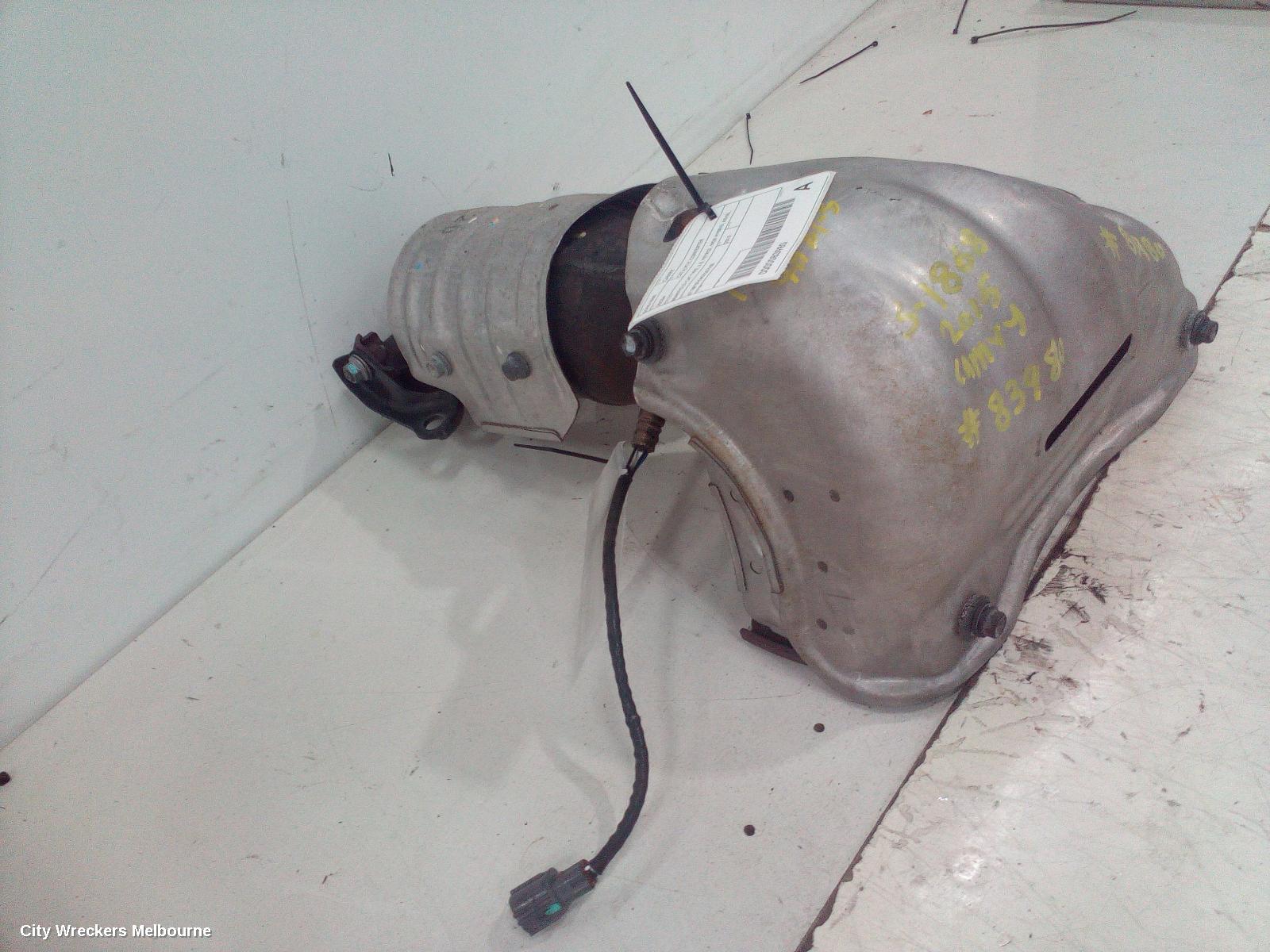 TOYOTA CAMRY CATALYTIC CONVERTER, MANIFOLD-CAT TYPE, 2.5, PETROL, NON HYBRID, ASV50, 05/2015 - 10/2017