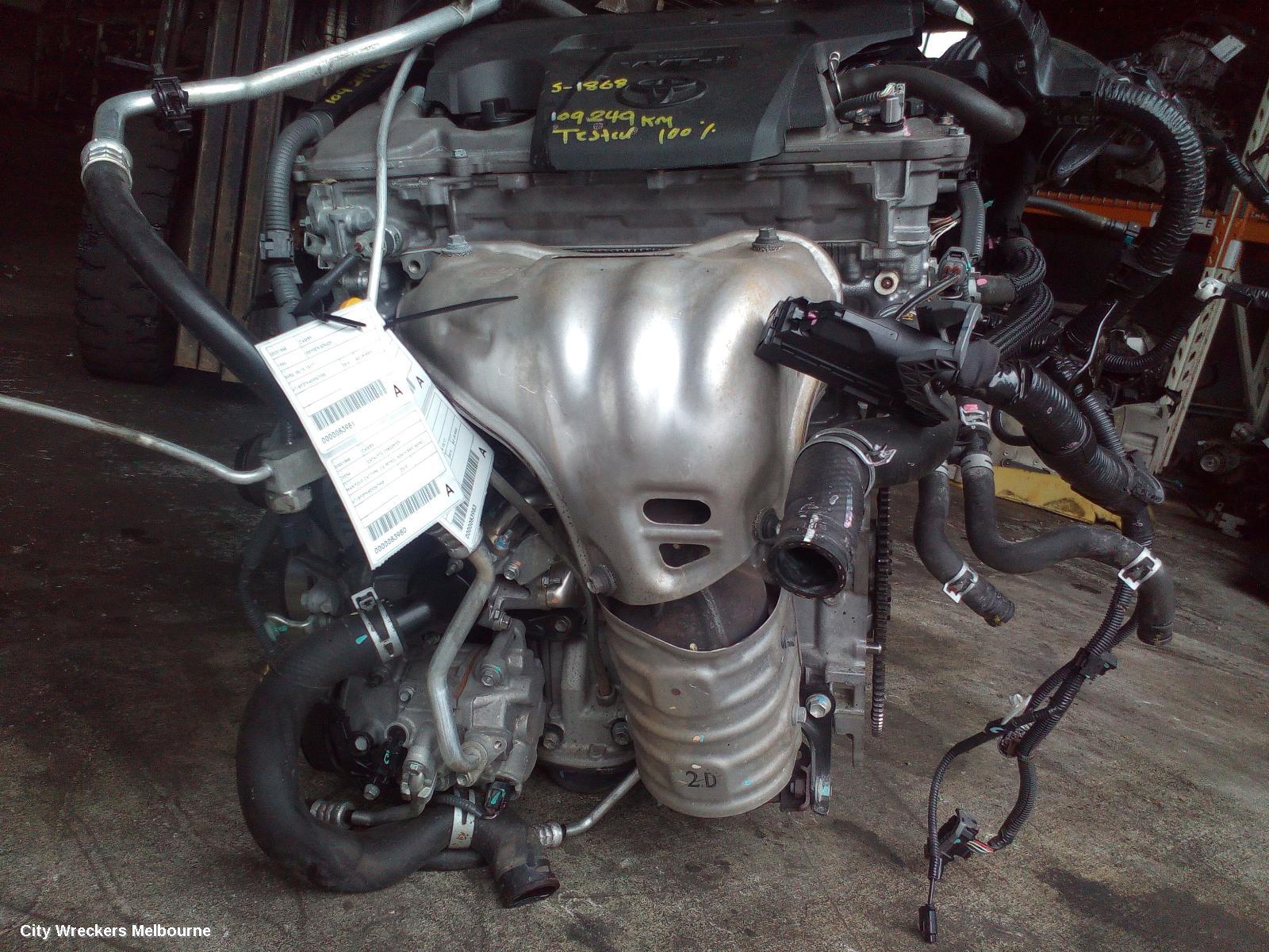 TOYOTA CAMRY CATALYTIC CONVERTER, MANIFOLD-CAT TYPE, 2.5, PETROL, NON HYBRID, ASV50, 05/2015 - 10/2017