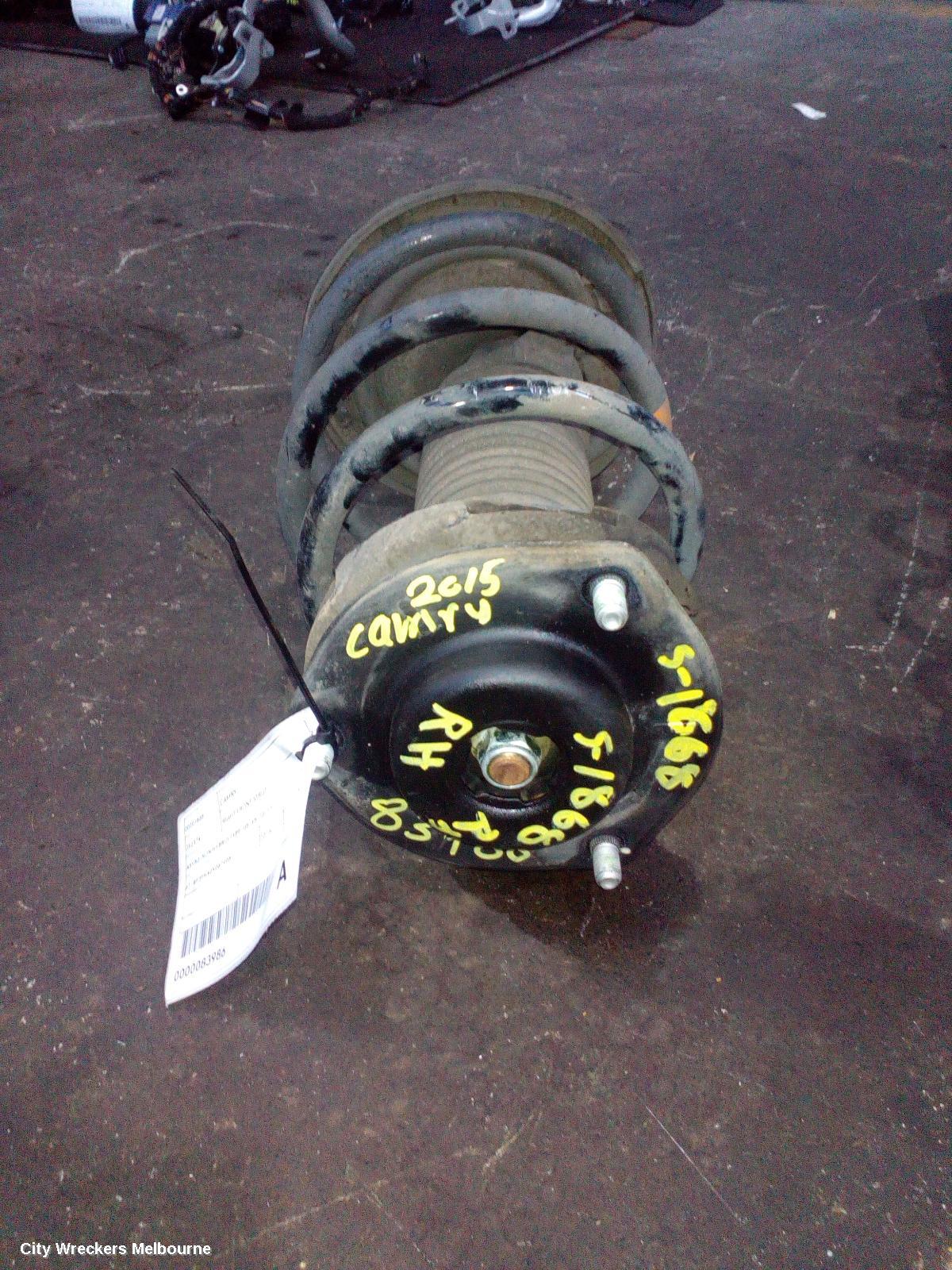 TOYOTA CAMRY RIGHT FRONT STRUT, ASV50, NON HYBRID TYPE, 05/2015 - 10/2017