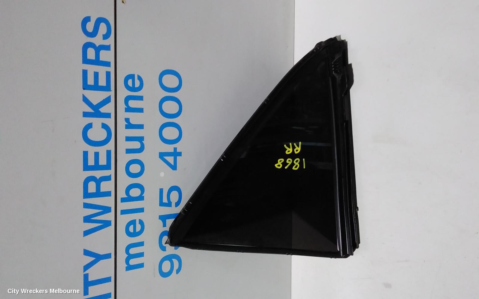 TOYOTA CAMRY RIGHT REAR 1/4 DOOR GLASS, ASV50/AVV50, 05/2015 - 10/2017