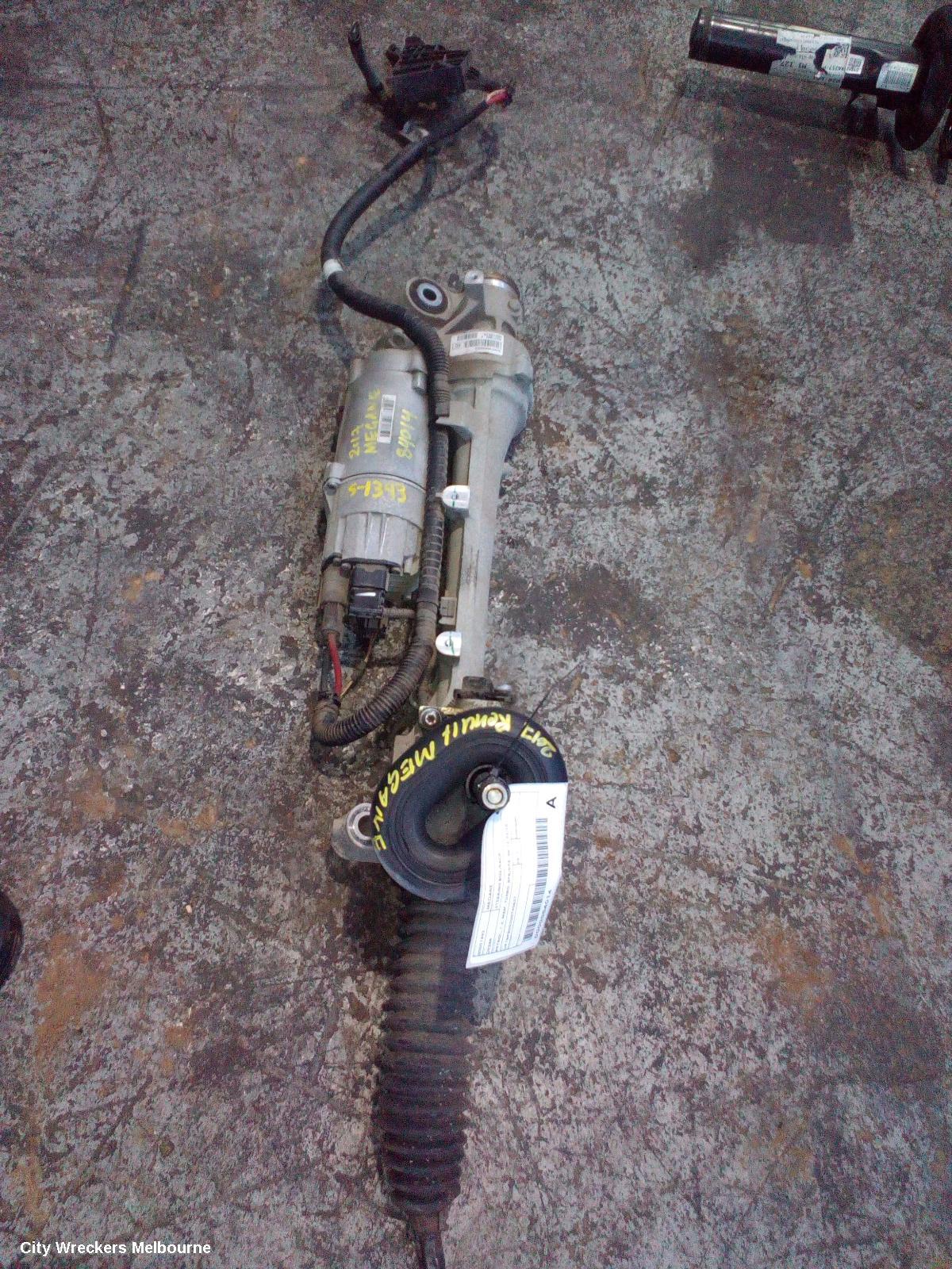 RENAULT MEGANE STEERING BOX/RACK, PETROL, 1.6, M5M, TURBO, BFB/KFB, 06/2016 - 02/2020