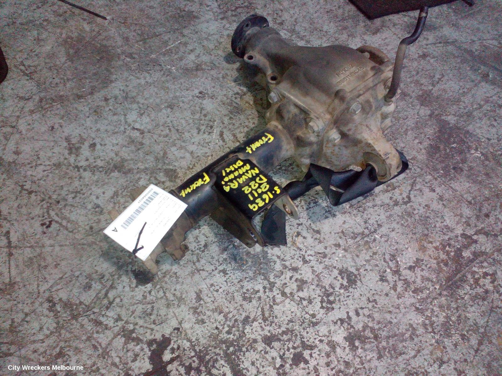 NISSAN NAVARA DIFFERENTIAL CENTRE, D22, DIESEL, 2.5, YD25, FRONT, 3.9 RATIO, 04/1997 - 08/2015