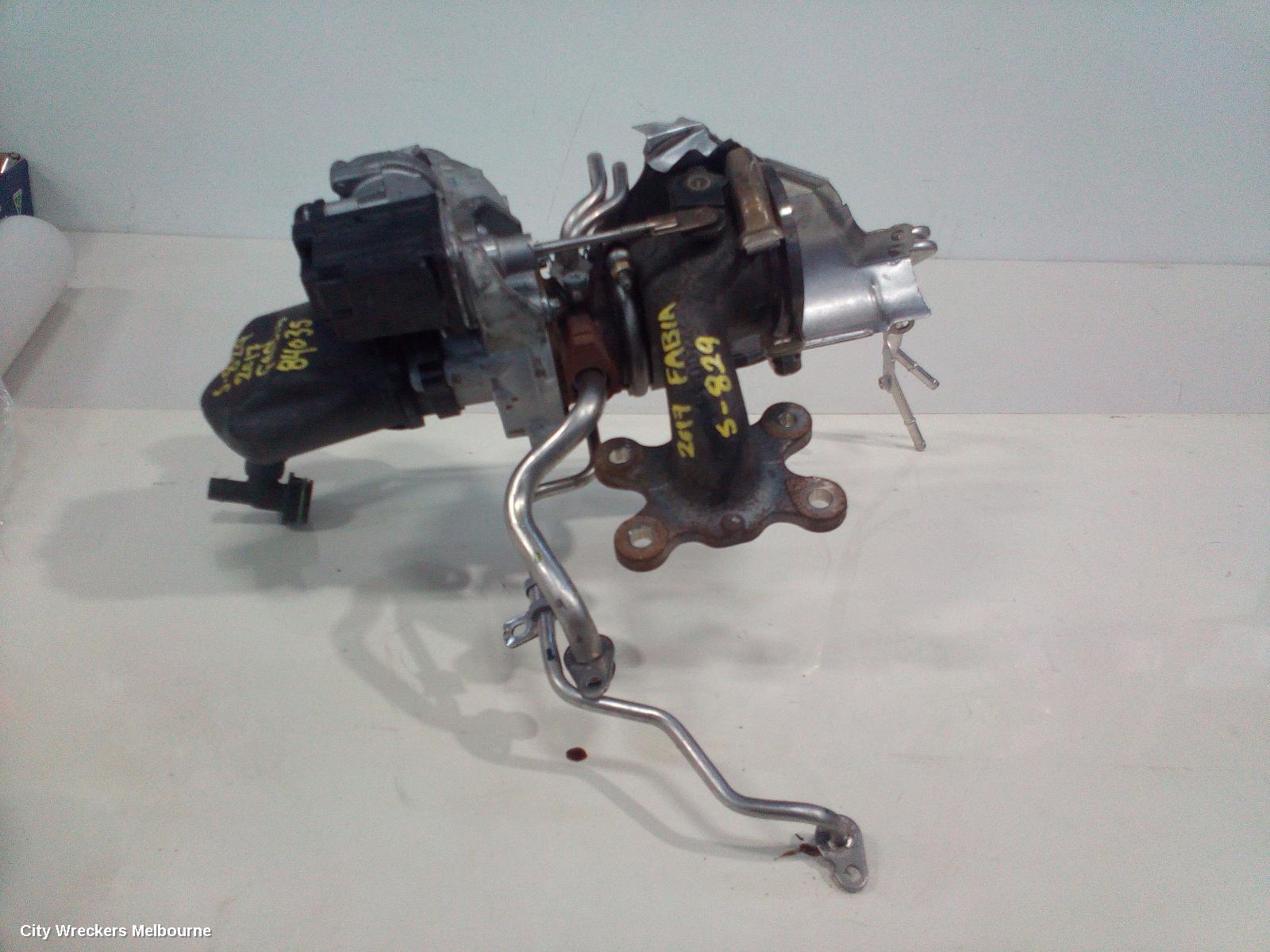 SKODA FABIA TURBO SUPERCHARGER, EXHAUST MANIFOLD, PETROL, 1.2, CJZC/CJZD CODE, NJ, 01/2015 ONWARDS 04/2017
