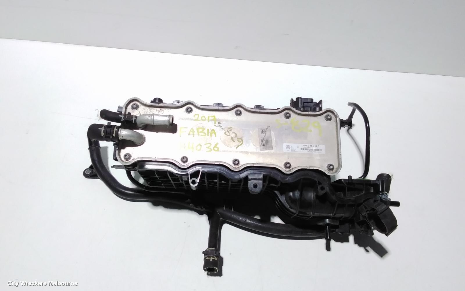 SKODA FABIA MANIFOLD, INLET MANIFOLD, 1.2, PETROL, NJ, 01/2015 ONWARDS