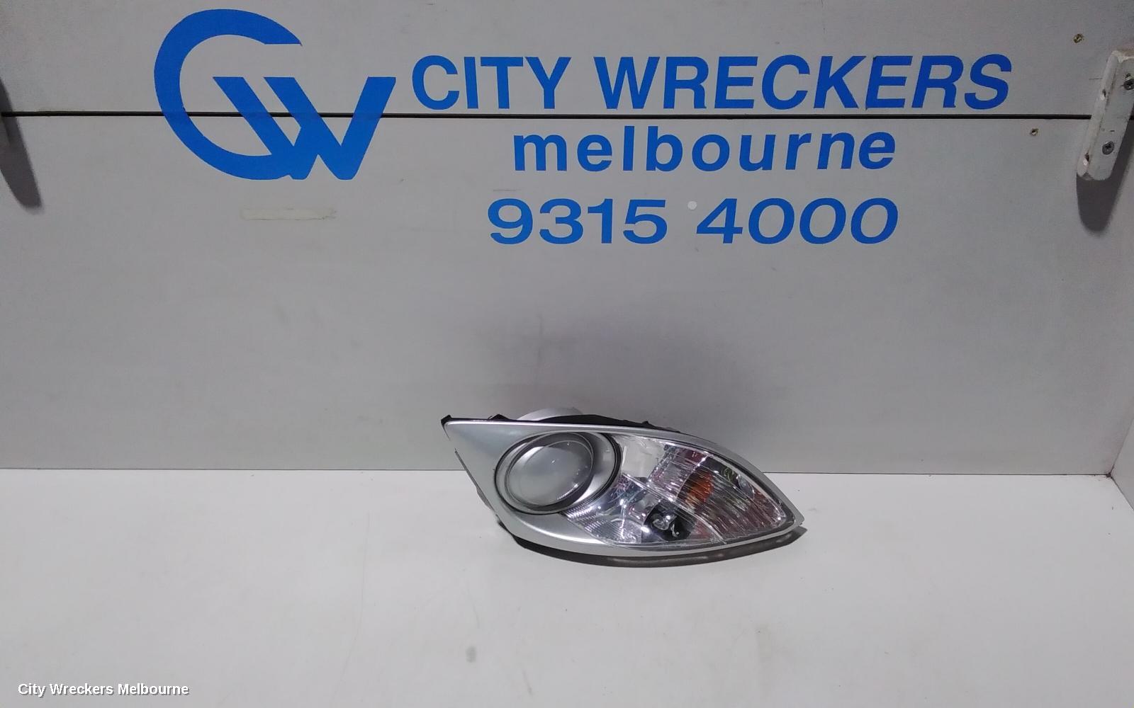 MAZDA CX7 RIGHT INDICATOR/FOG/SIDE, BUMPER FOGLAMP, ER, 10/2009 - 02/2012