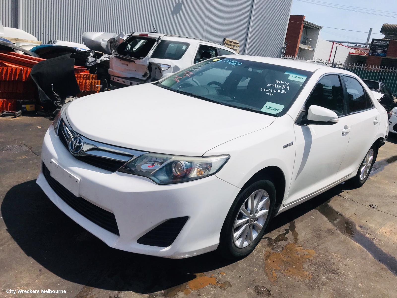TOYOTA CAMRY SUNVISOR, ASV50/AVV50, RH SIDE, NON LAMP TYPE, 12/2011 - 10/2017