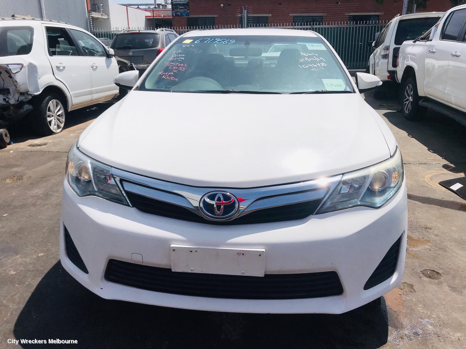 TOYOTA CAMRY SUNVISOR, ASV50/AVV50, RH SIDE, NON LAMP TYPE, 12/2011 - 10/2017