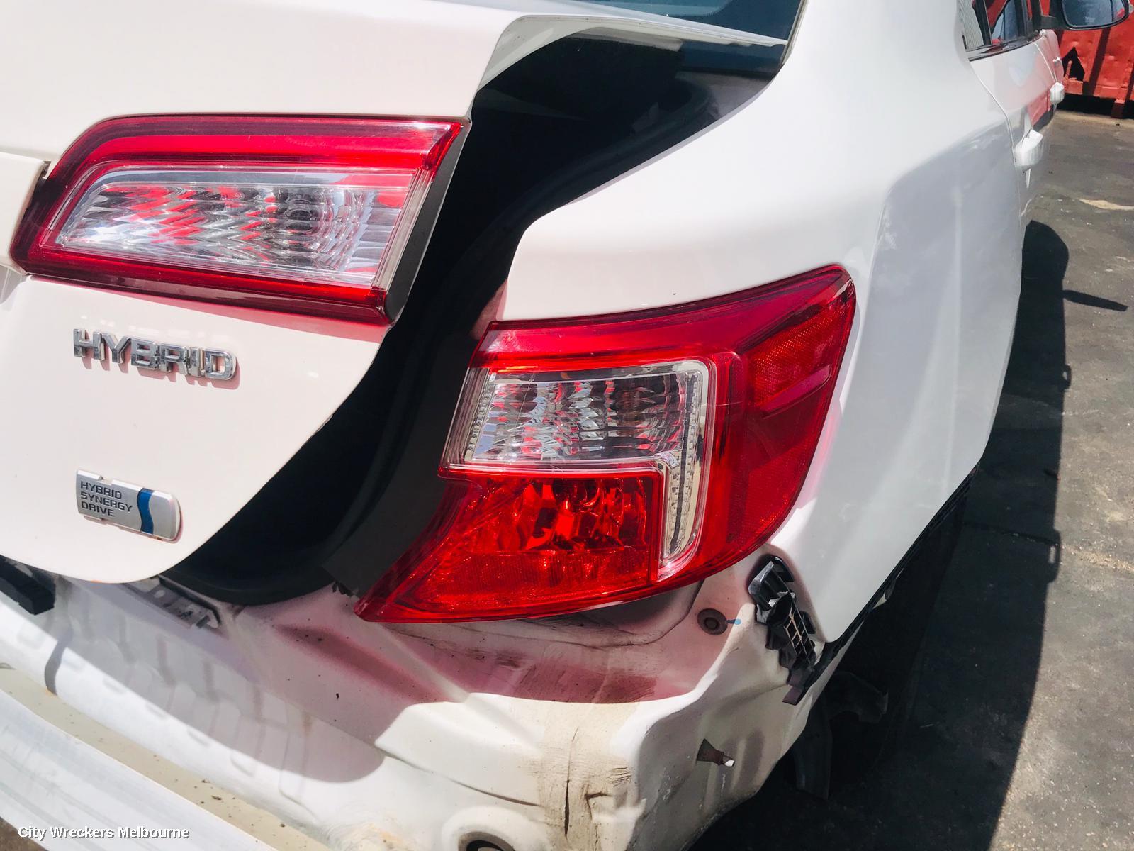 TOYOTA CAMRY SUNVISOR, ASV50/AVV50, RH SIDE, NON LAMP TYPE, 12/2011 - 10/2017