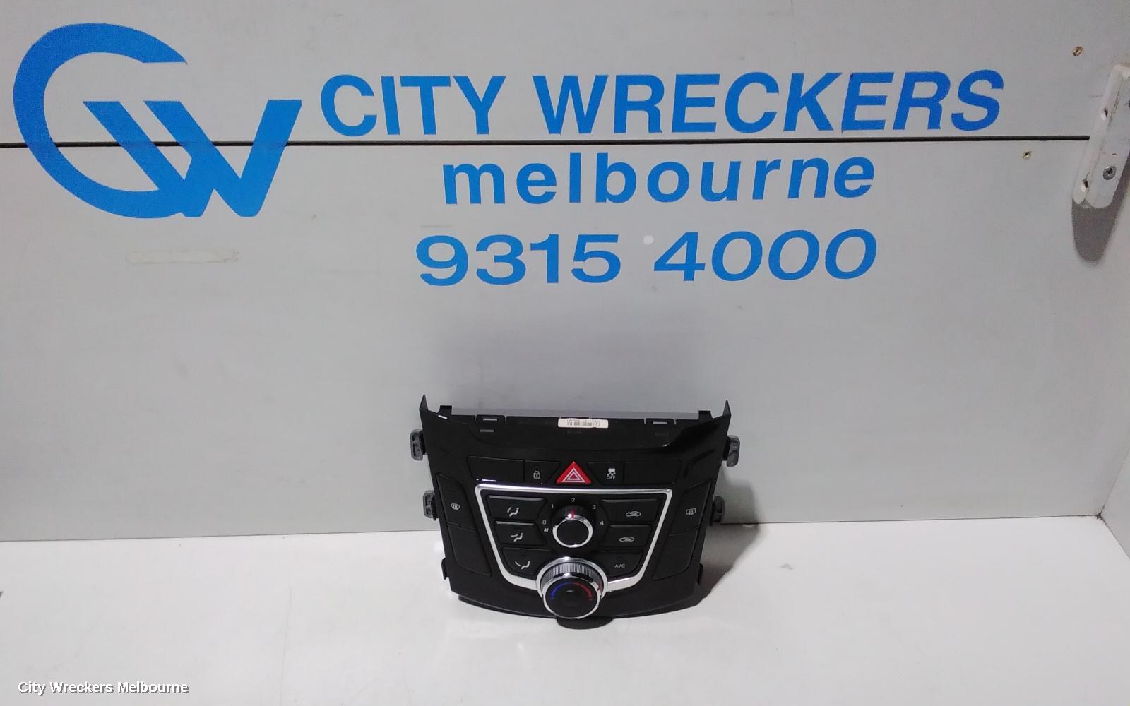 HYUNDAI I30 HEATER/AC CONTROLS, GD, NON CLIMATE CONTROL TYPE, 03/2012 ONWARDS