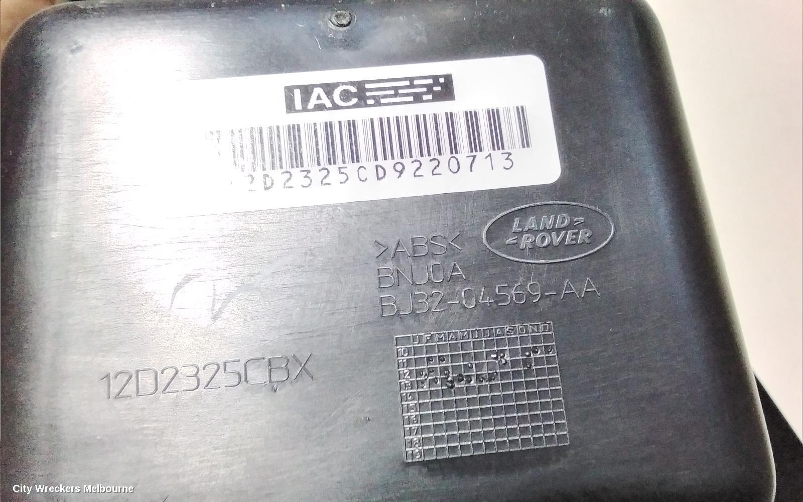 LAND ROVER RANGEROVER EVOQUE CONSOLE, L538, 11/2011 - 01/2019