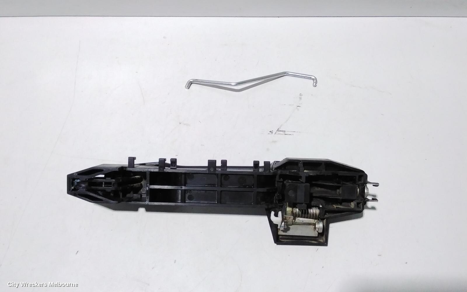 MITSUBISHI TRITON DOOR HANDLE, OUTER, LH FRONT/LH REAR, BLACK, GLX, MQ, 04/2015 ONWARDS