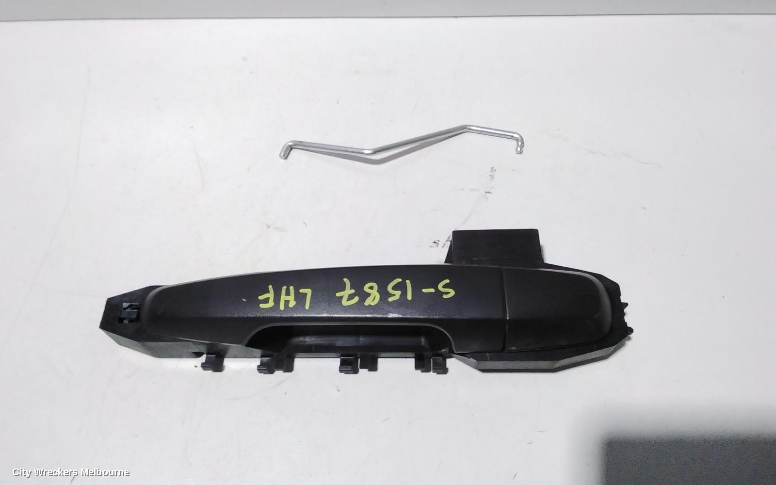 MITSUBISHI TRITON DOOR HANDLE, OUTER, LH FRONT/LH REAR, BLACK, GLX, MQ, 04/2015 ONWARDS