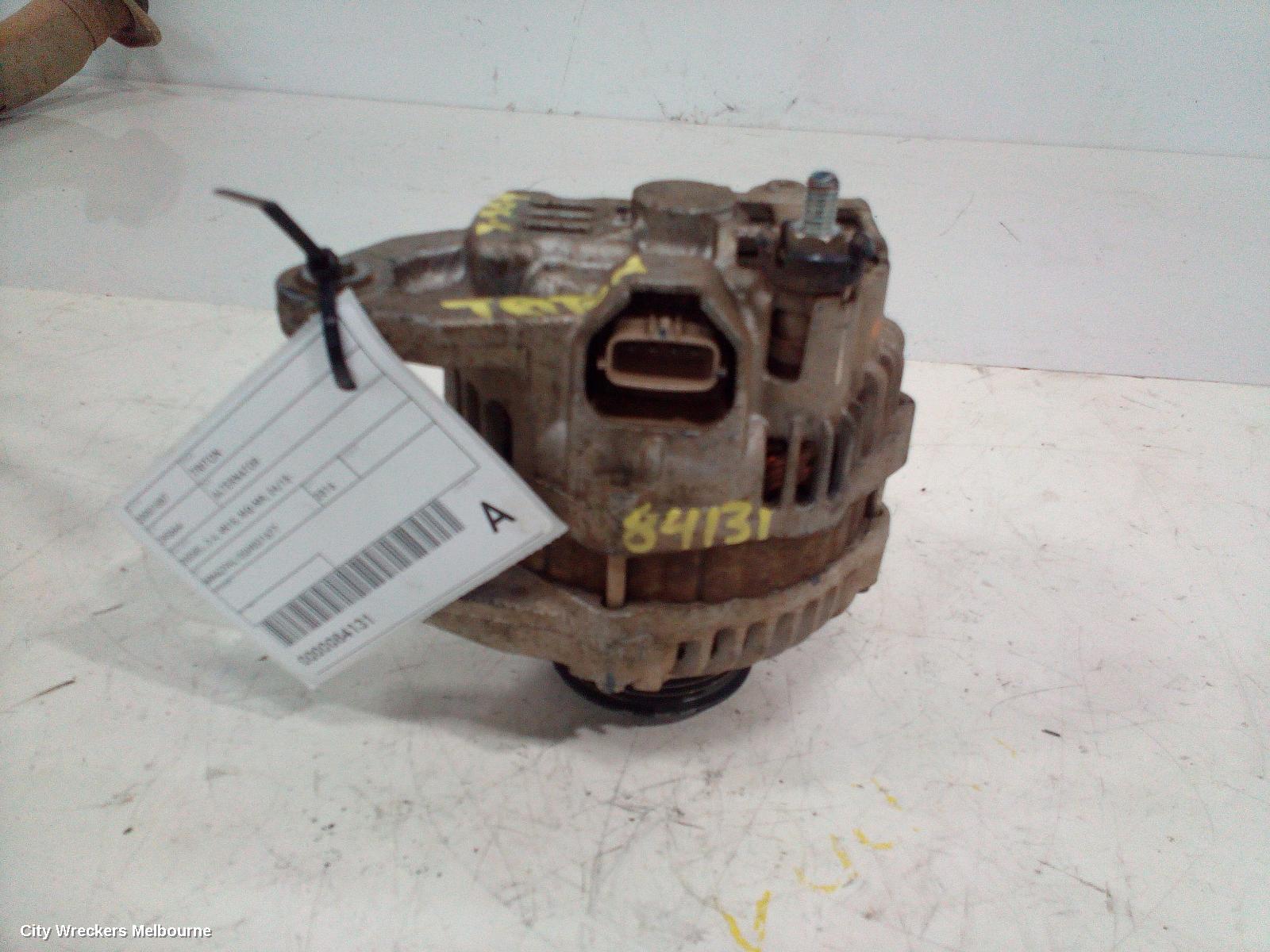 MITSUBISHI TRITON ALTERNATOR, DIESEL, 2.4, 4N15, MQ-MR, 04/2015 ONWARDS