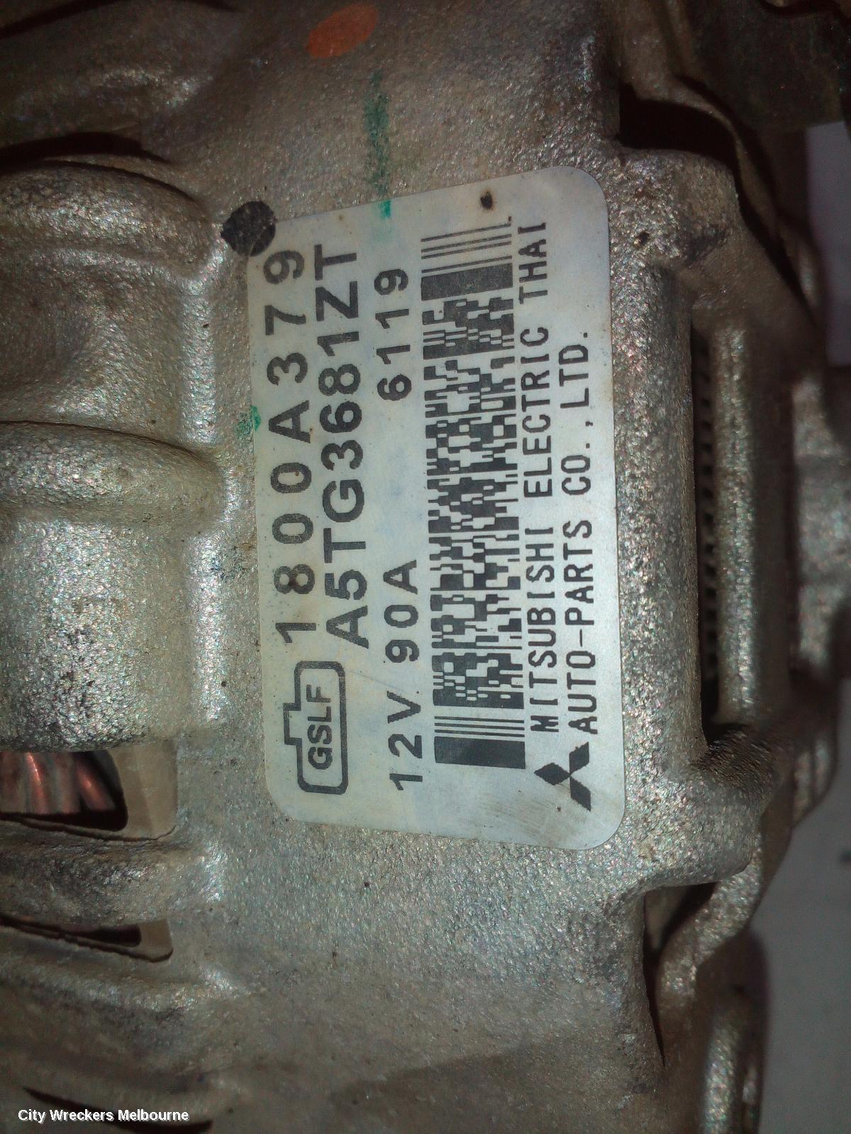 MITSUBISHI TRITON ALTERNATOR, DIESEL, 2.4, 4N15, MQ-MR, 04/2015 ONWARDS