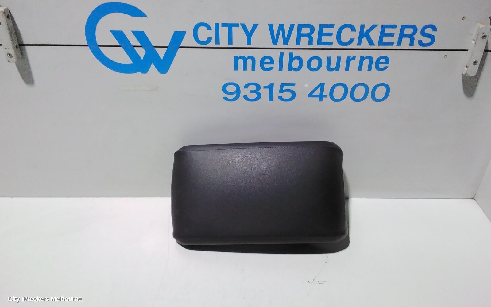 HOLDEN COLORADO CONSOLE, RG, CENTRE CONSOLE LID ONLY, LEATHER, BLACK, 06/2012 - 12/2020