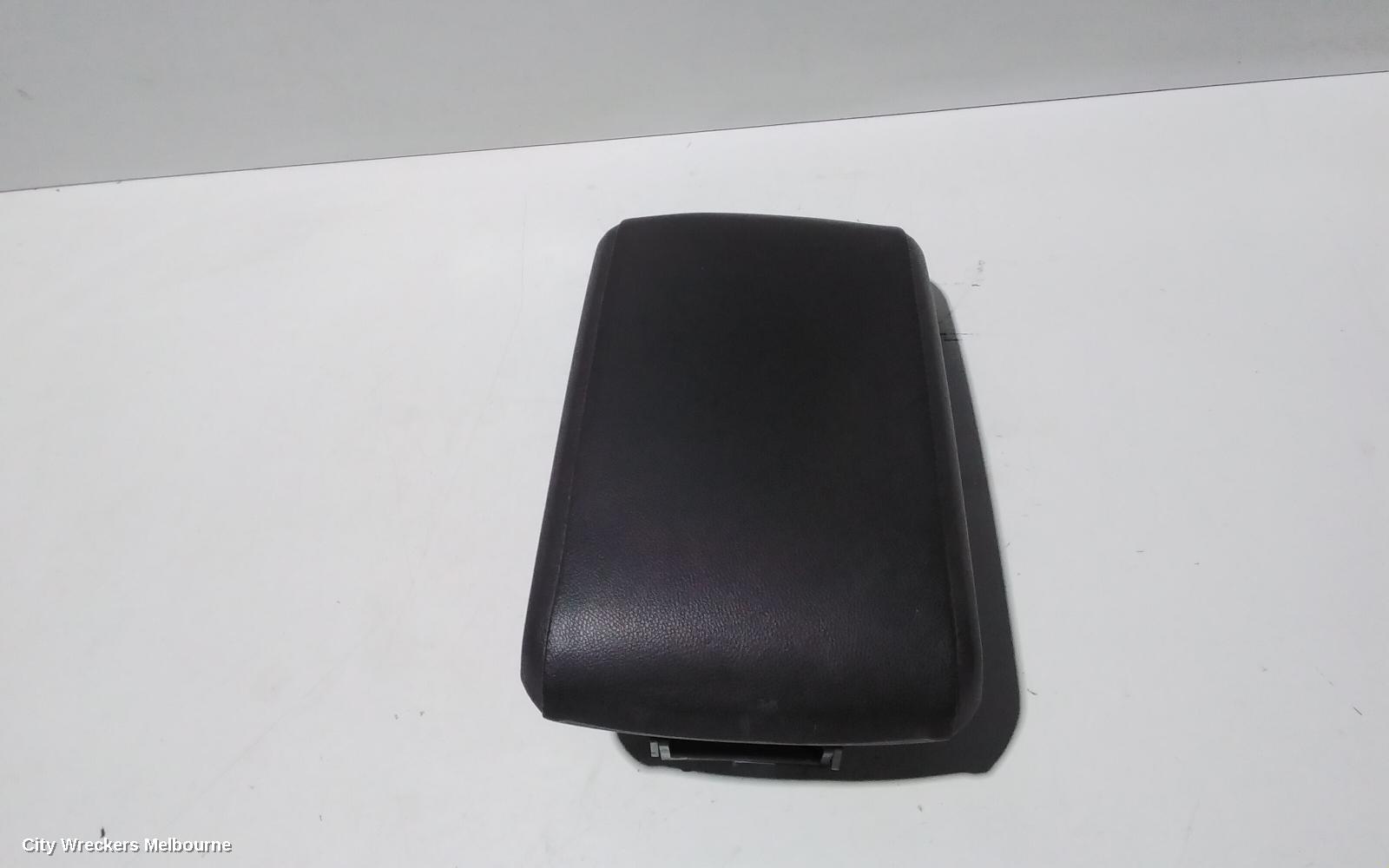 HOLDEN COLORADO CONSOLE, RG, CENTRE CONSOLE LID ONLY, LEATHER, BLACK, 06/2012 - 12/2020