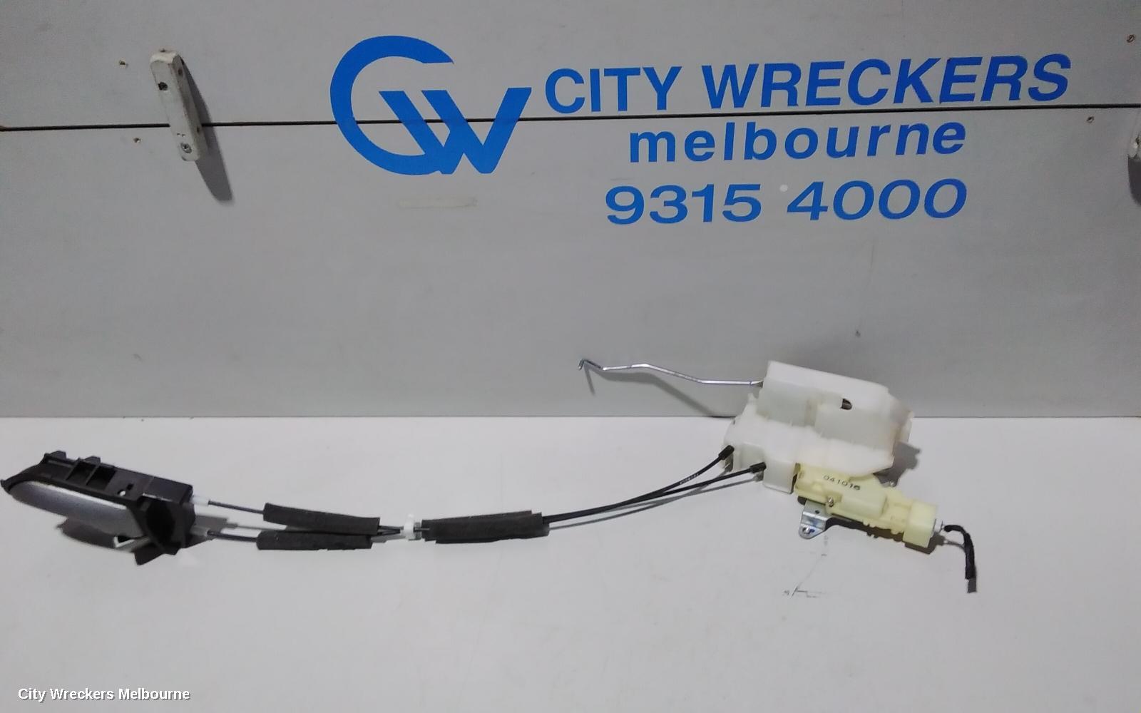 HOLDEN COLORADO DOOR/BOOT/GATE LOCK, LEFT FRONT DOOR LOCK, RG, 01/2012 - 12/2020