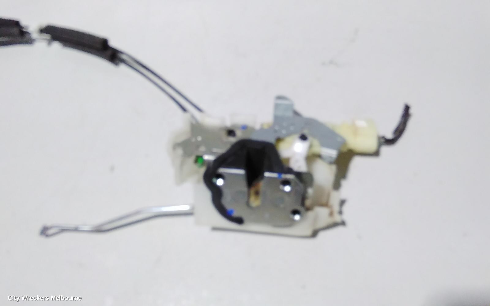 HOLDEN COLORADO DOOR/BOOT/GATE LOCK, LEFT FRONT DOOR LOCK, RG, 01/2012 - 12/2020