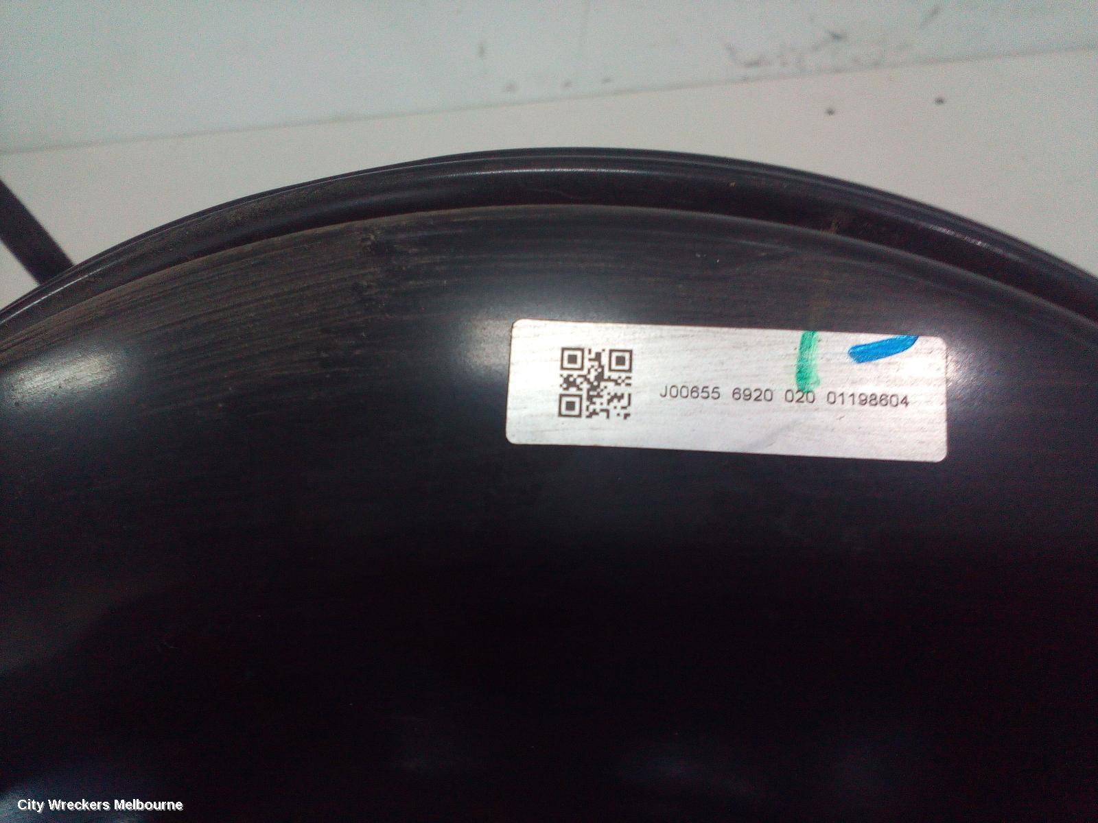 HOLDEN COLORADO BRAKE BOOSTER, RG/RG 7, MANUAL T/M, 01/2012 - 12/2020