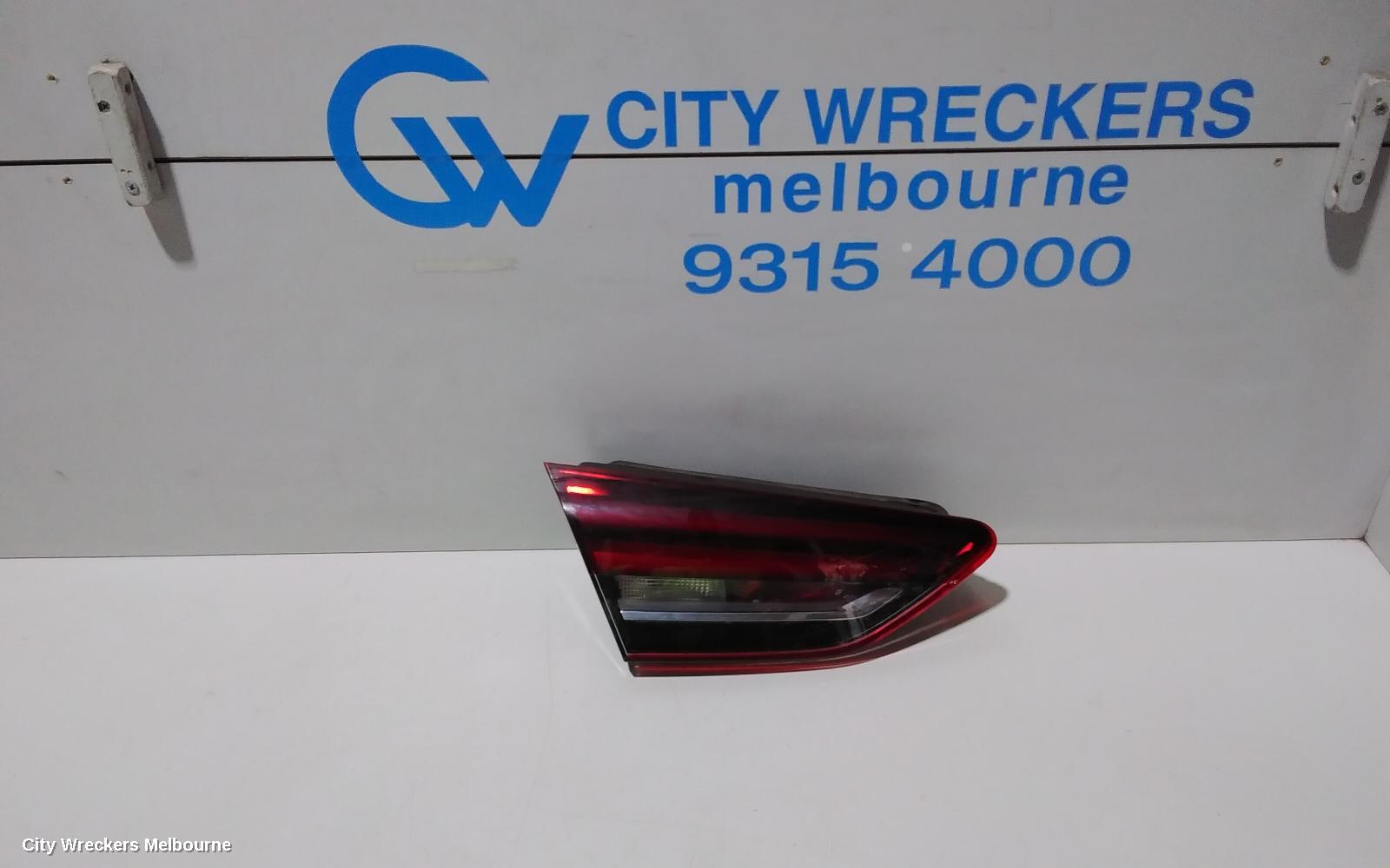 HOLDEN COMMODORE REAR GARNISH, TAILGATE LAMP (LH SIDE), ZB, HATCH, NON LED TYPE, 10/2017 - 12/2020